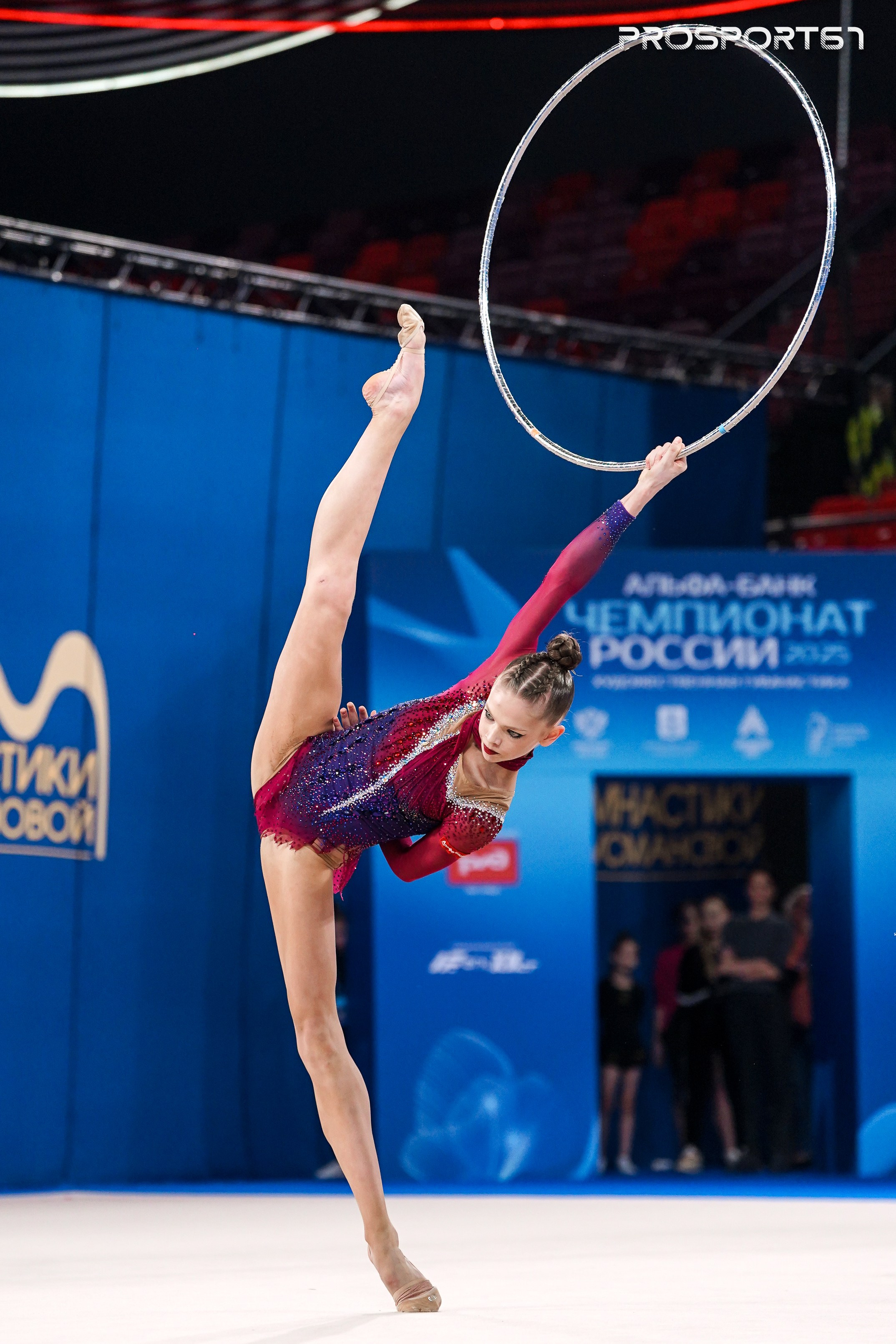 Варвара Топорова. Чемпионат России по художественной гимнастике 2025. Спортивный фотограф Олег Медведев | prosport67 | Смоленск