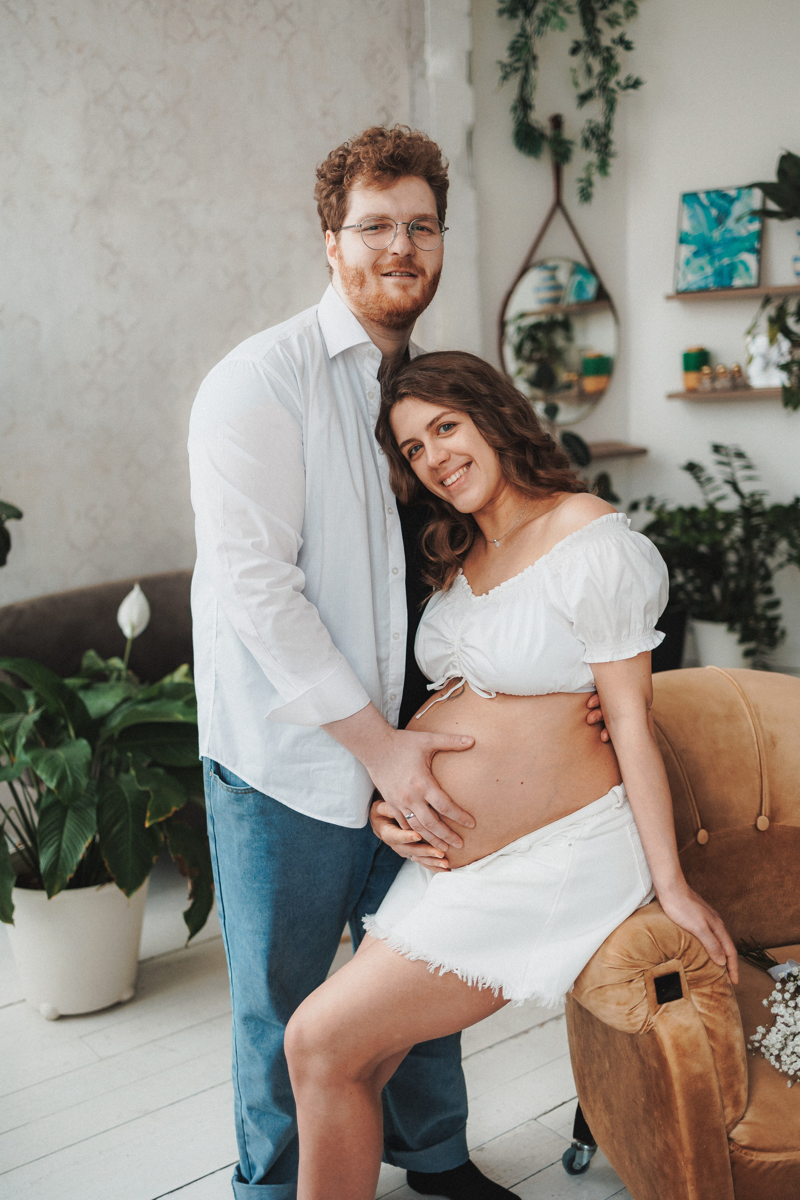 Любовь — это когда ты под сердцем носишь его ребенка. Фотограф Москва Светлана Кирюшина