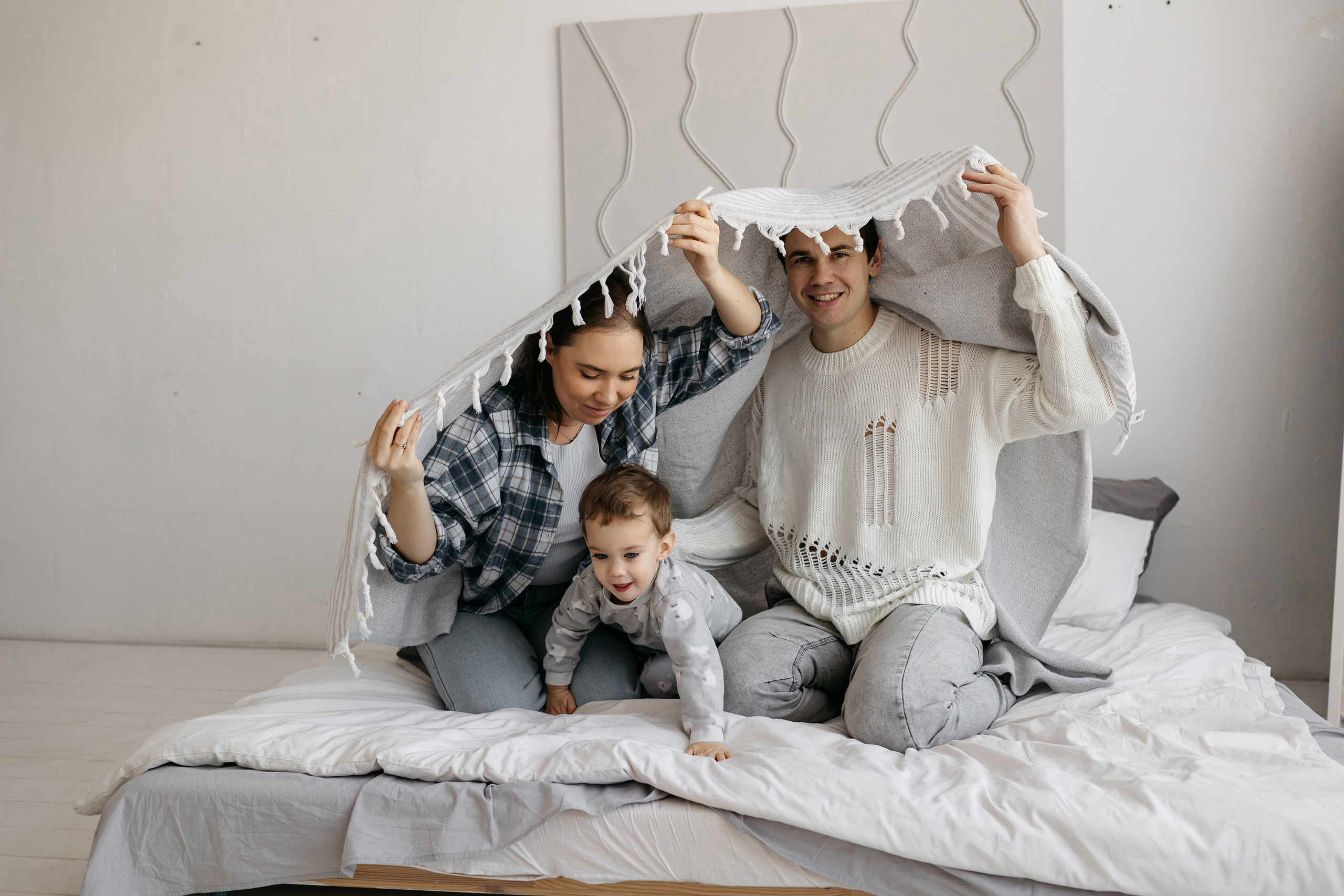 Олег, Надя и Никита. Свадебный и семейный фотограф в Самаре Посконнова Анна