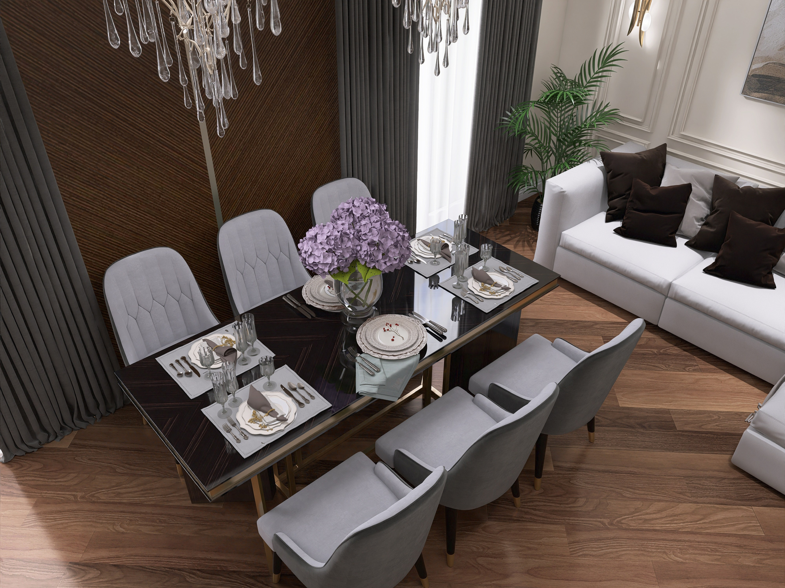 CAPITAL TOWERS. Moscow Interiors