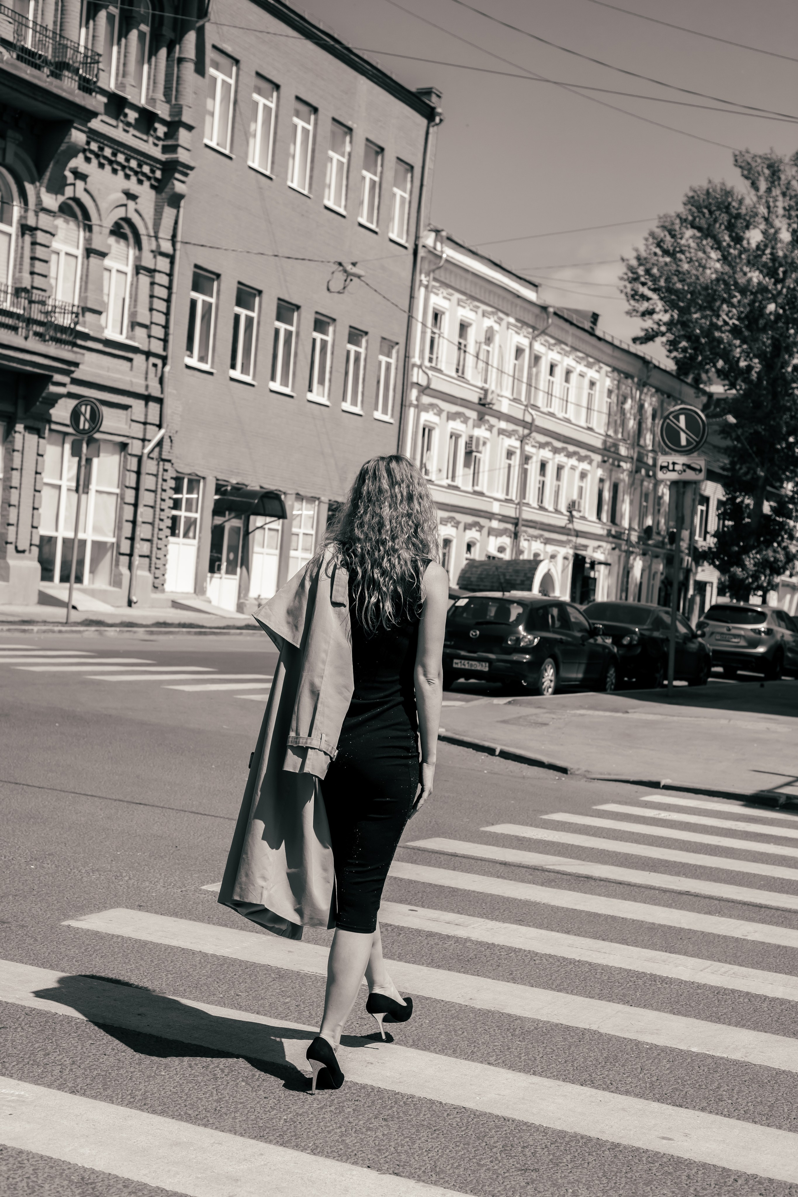 Творческая съемка в центре города «утро по-парижски». Женский, семейный фотограф в Самаре Митюнина Ирина