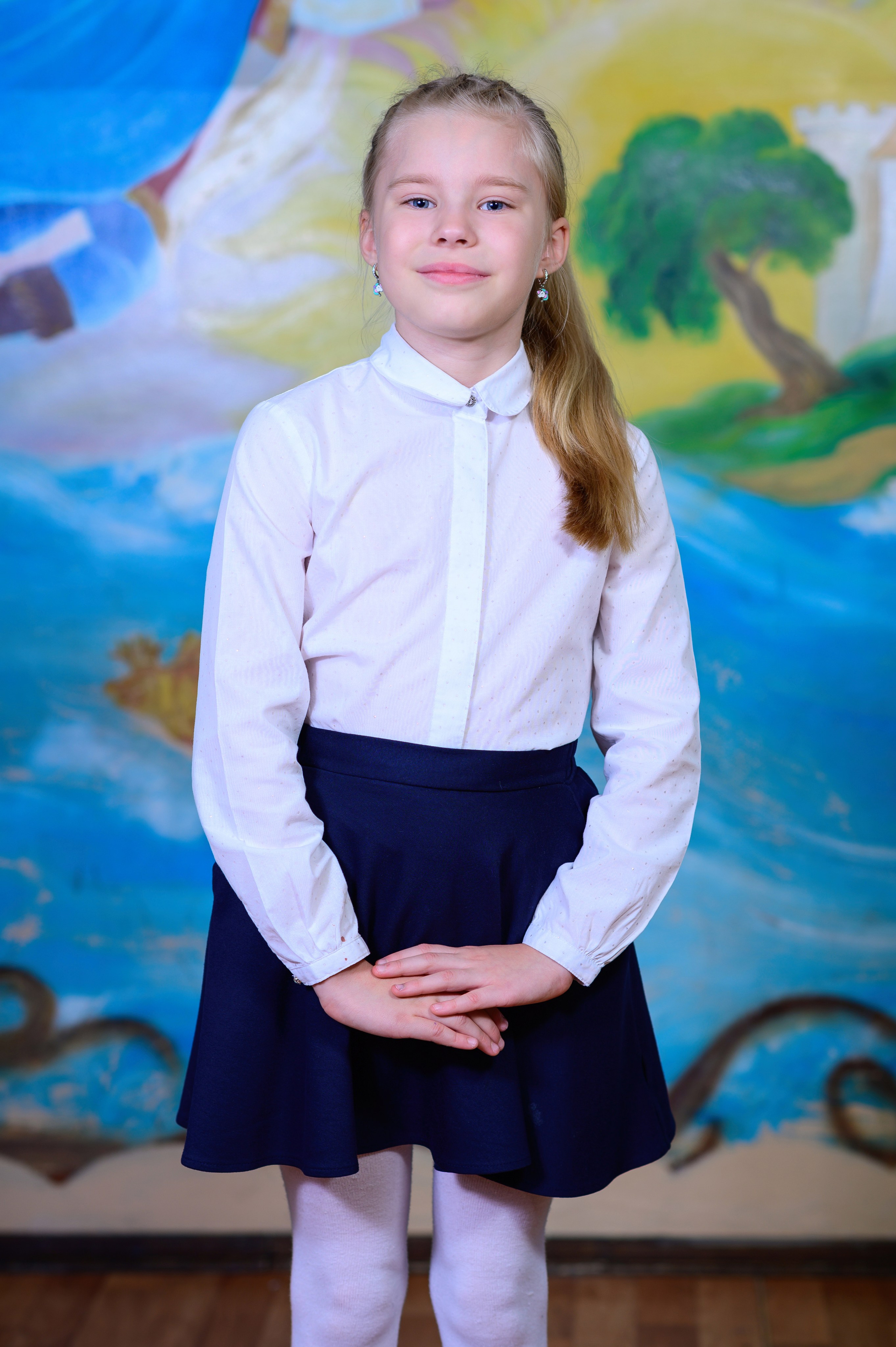 Портрет и общая фотография класса. Выпускной школьный альбом в Москве / Школьный фотограф Юлия Михайленко