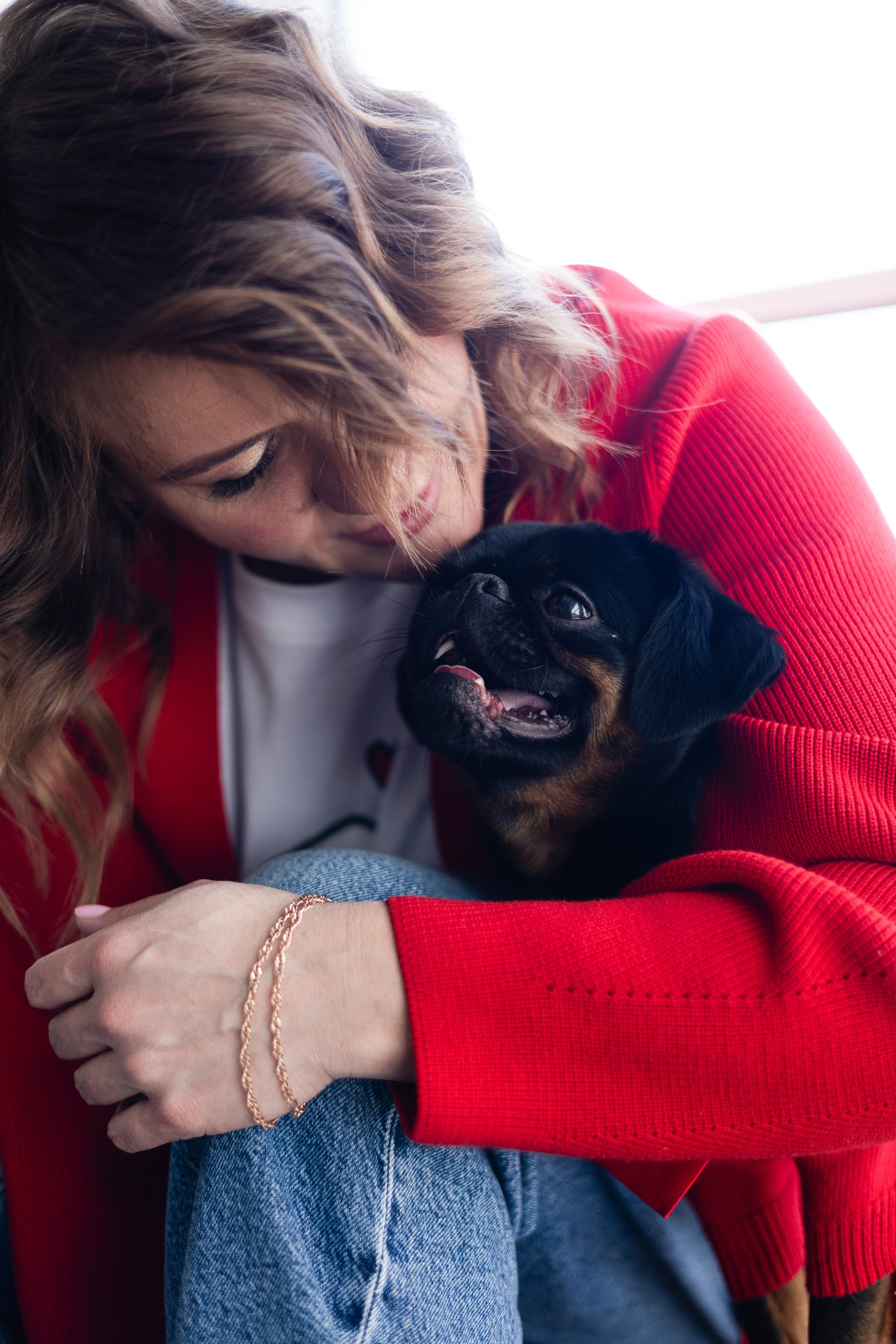 Катя и Бруно. Фотограф животных Евгения Верцинская