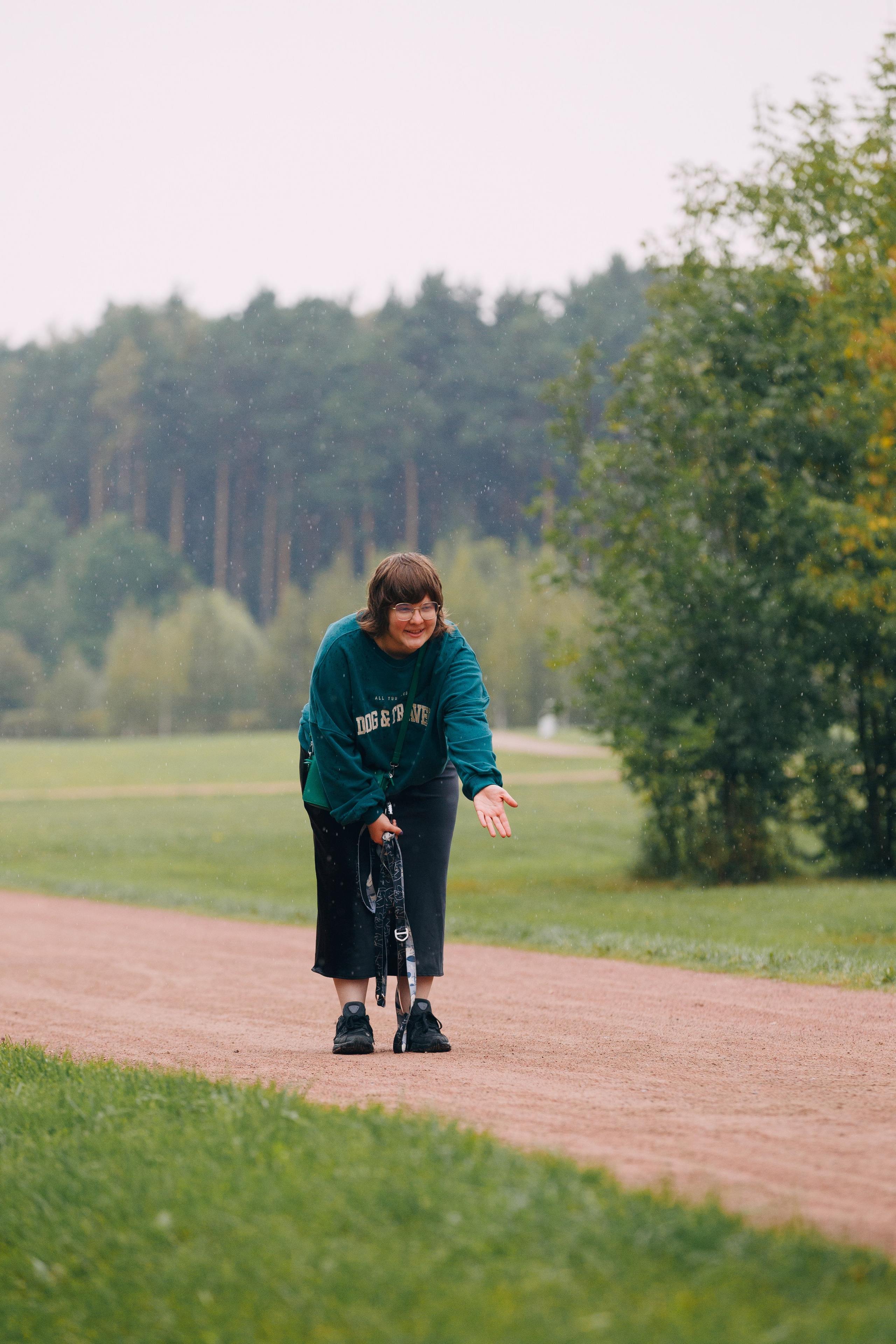 Рэкс, Лена и Вова в Мещерском. Фотограф анималист Кристина Карпова, Москва
