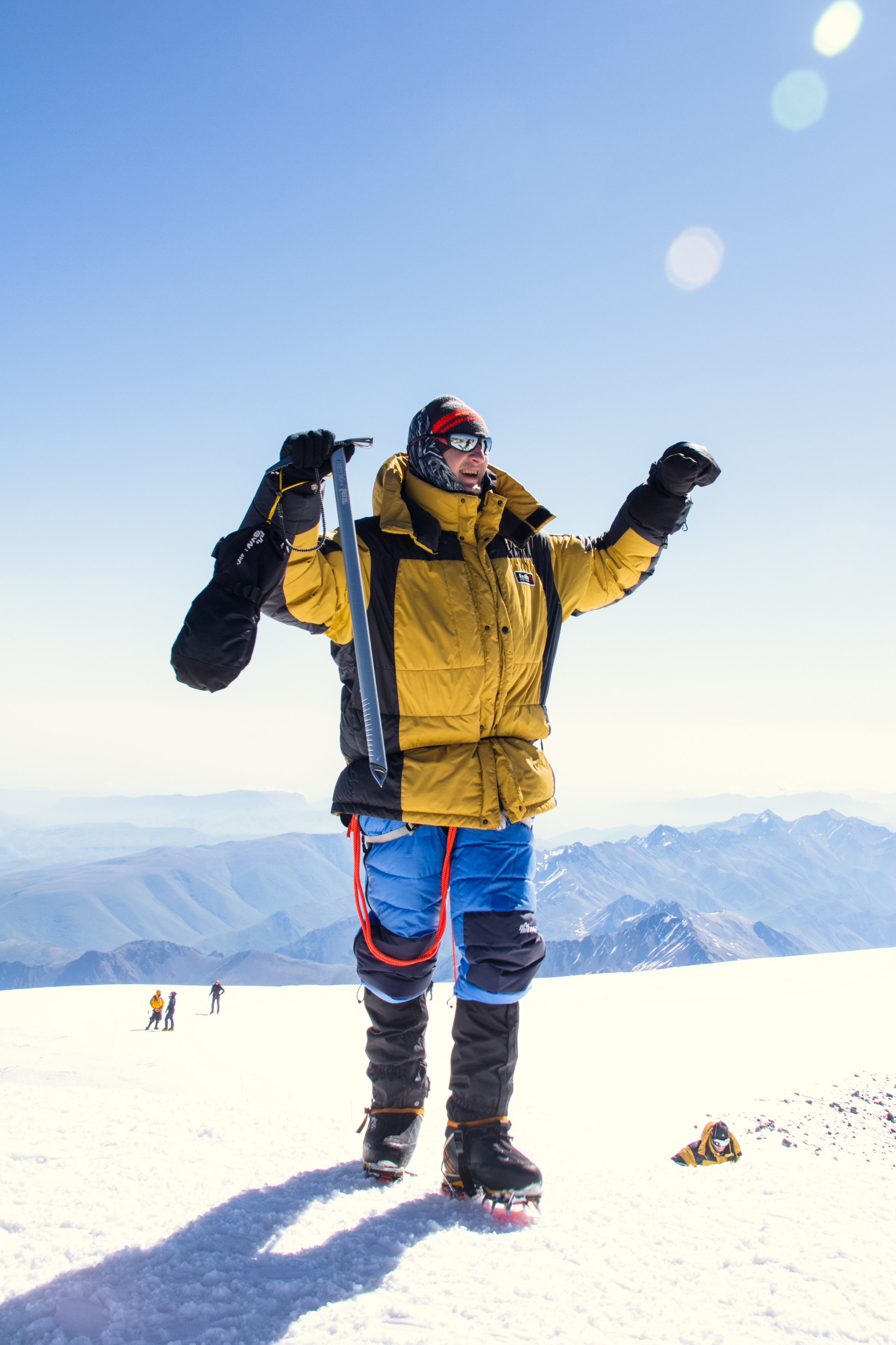 Съемка восхождения. Фотограф Котий Даниил