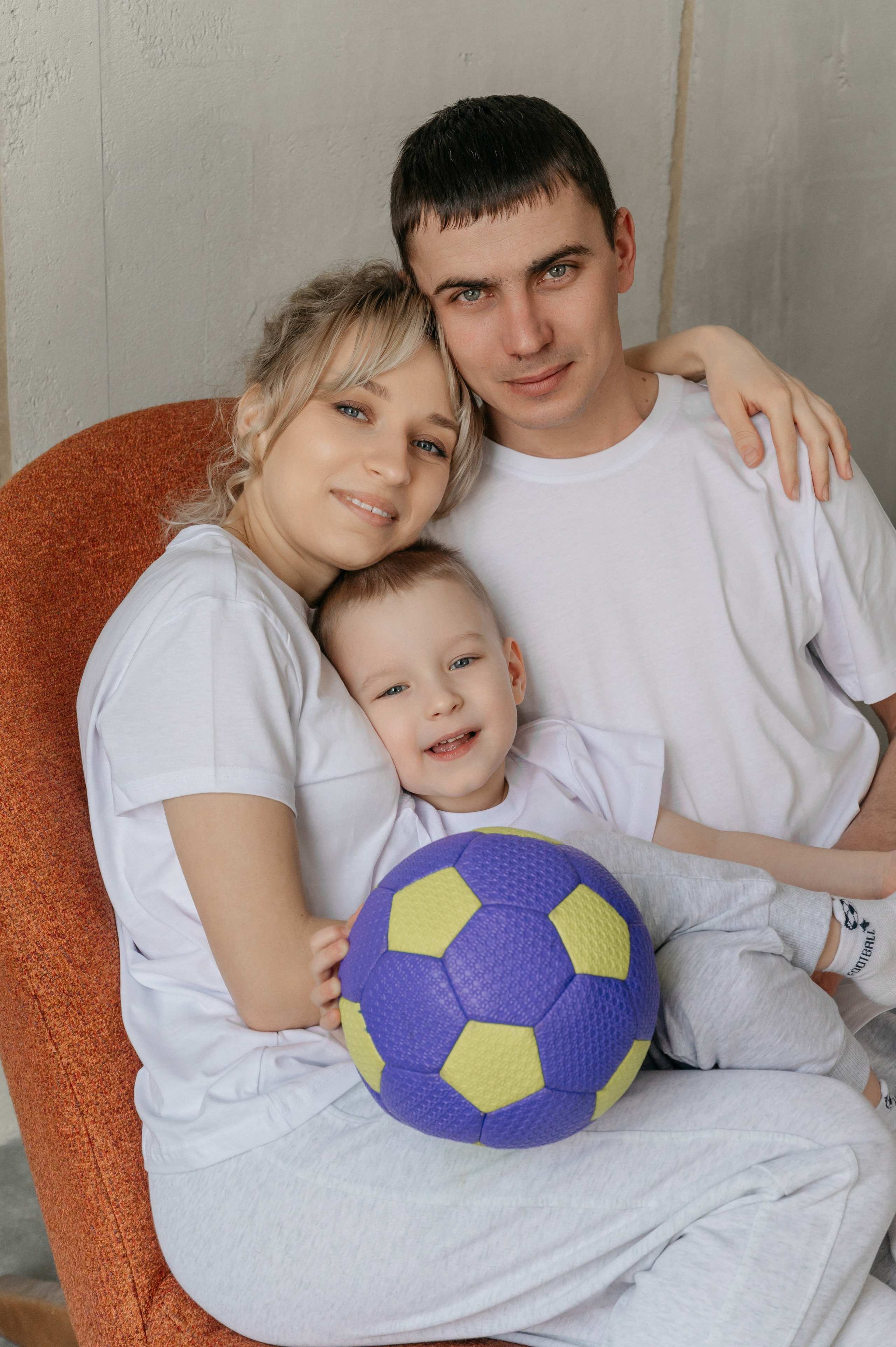 Первая семейная съемка для Светы, Гены и их сына Миши. Свадебный фотограф Мария Строгонова