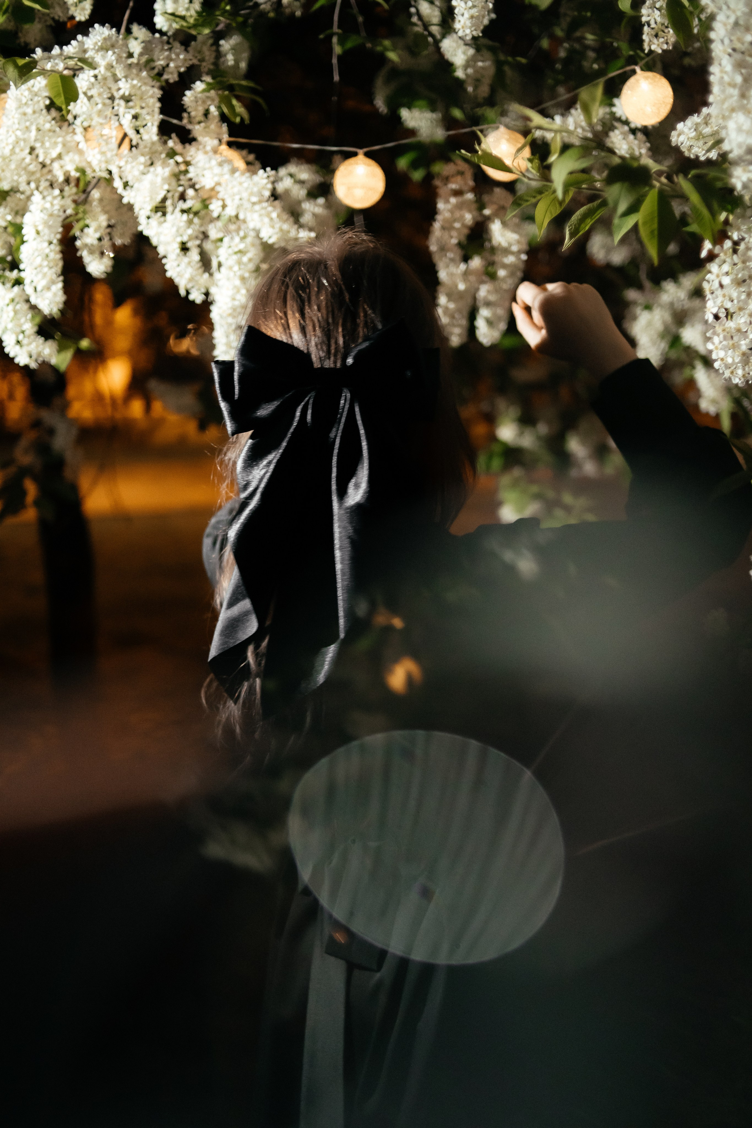 Ангелина. Ночь и цветы. Фотограф Регина Крикунова г. Красноярск