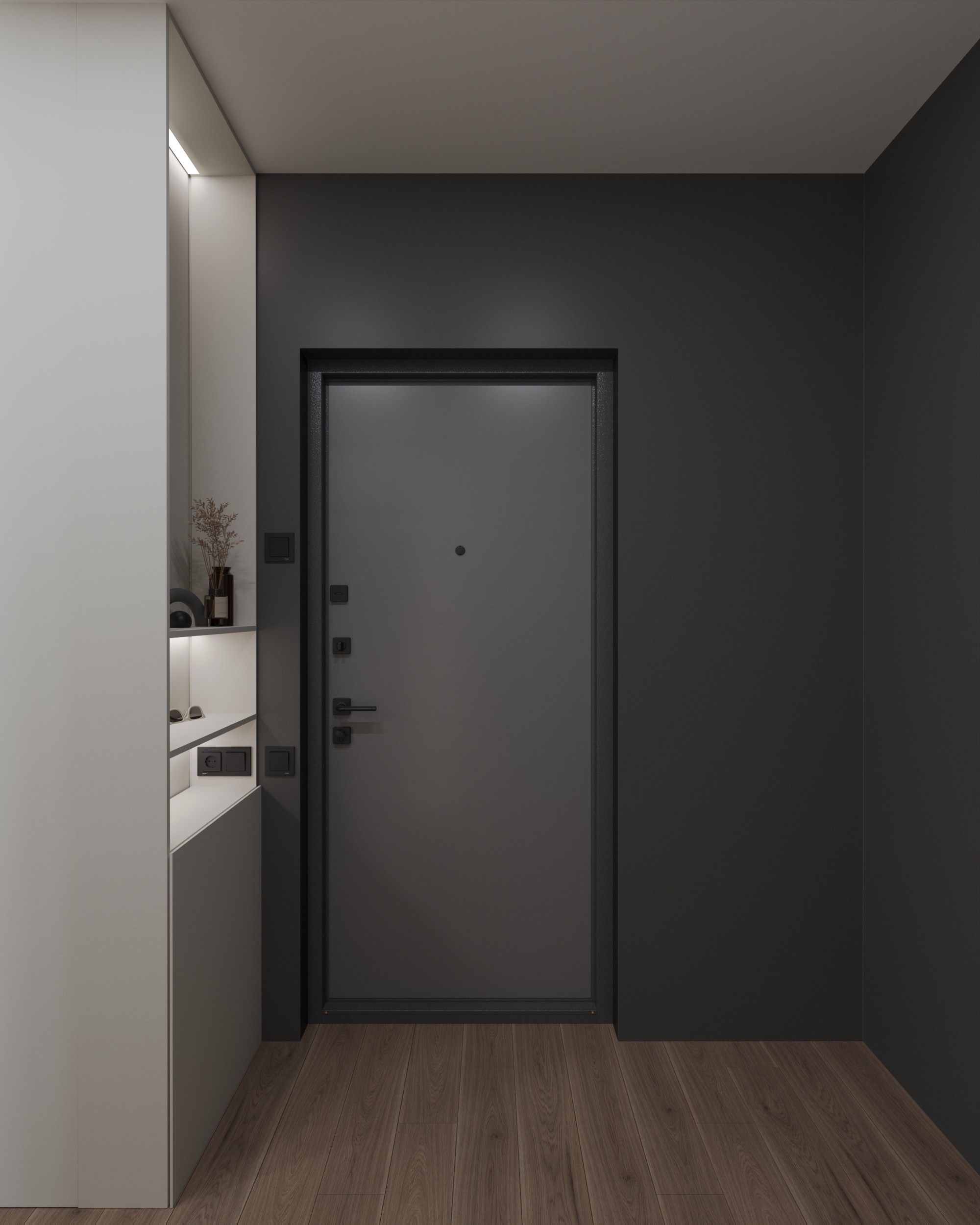 Дизайн-проект ЖК Любимово 2. Дизайн интерьеров, 3D визуализации