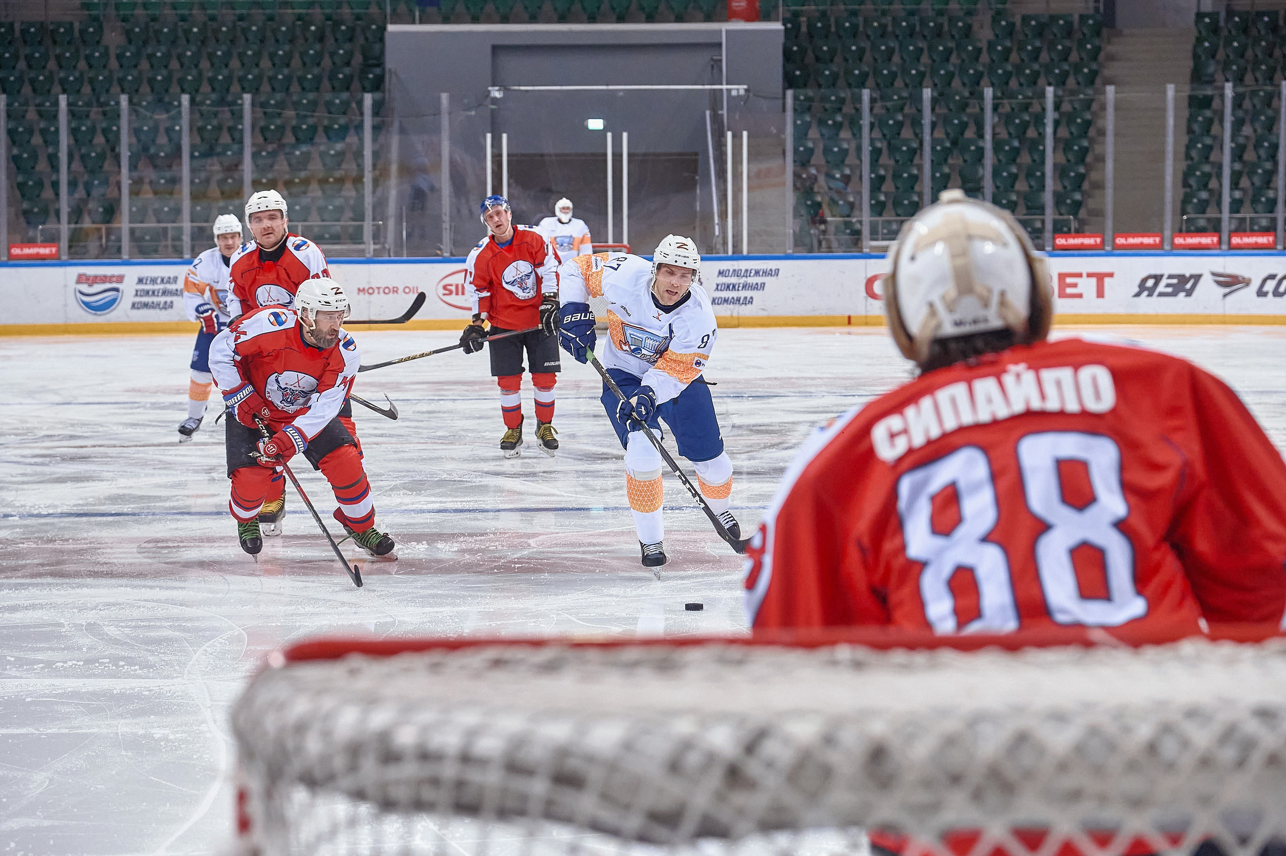 Платинум Арена — Хоккей — РусГидро. Фотограф Яковлев Роман — Красноярск