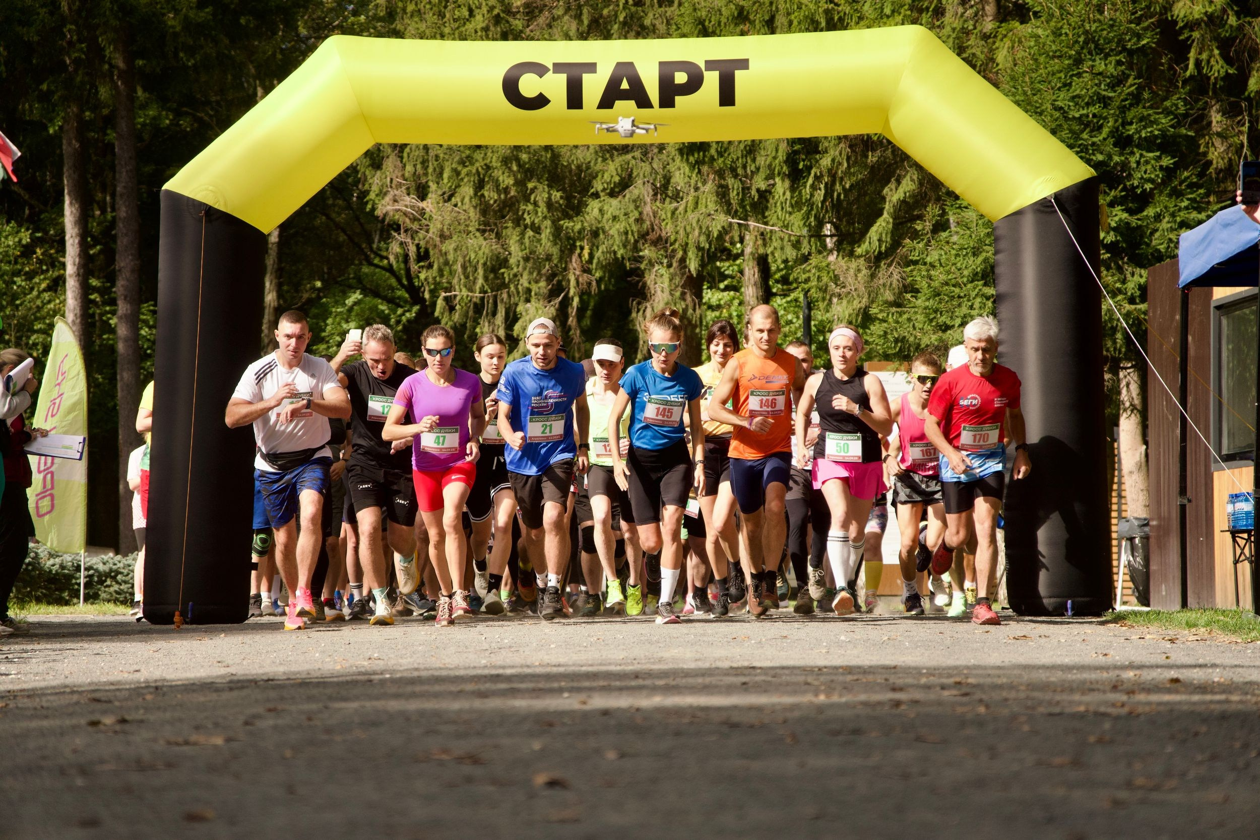 Забег в парке «Дубки». Кафе «БЕЛКА НАШЕПТАЛА». Ну оооочень концептуальное кафе