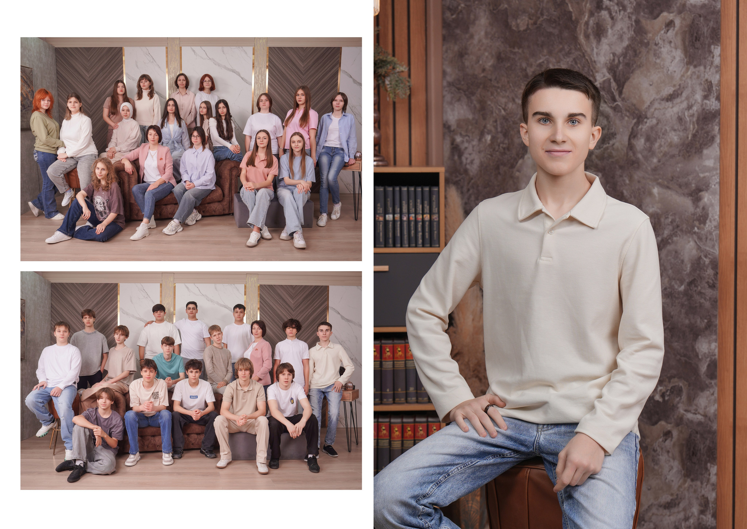 ШКОЛА 105 9 В. Красивый выпускной альбом в Краснодаре