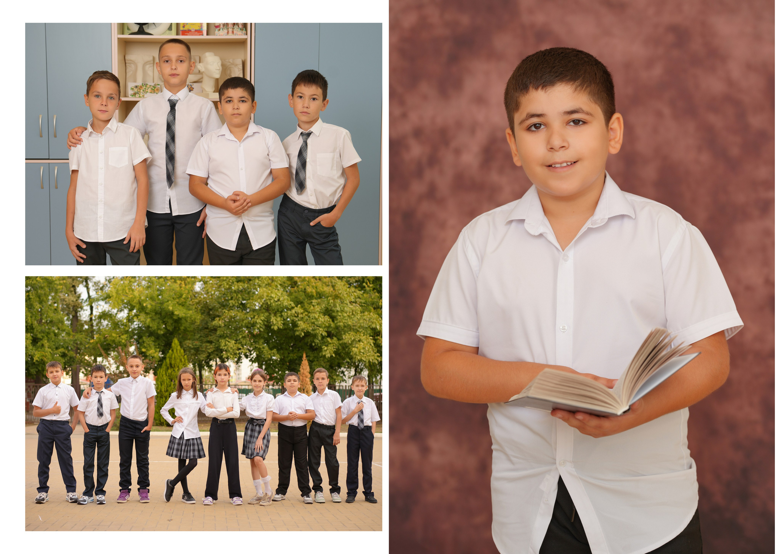 ШКОЛА 104 — 4 «В» класс. Красивый выпускной альбом в Краснодаре