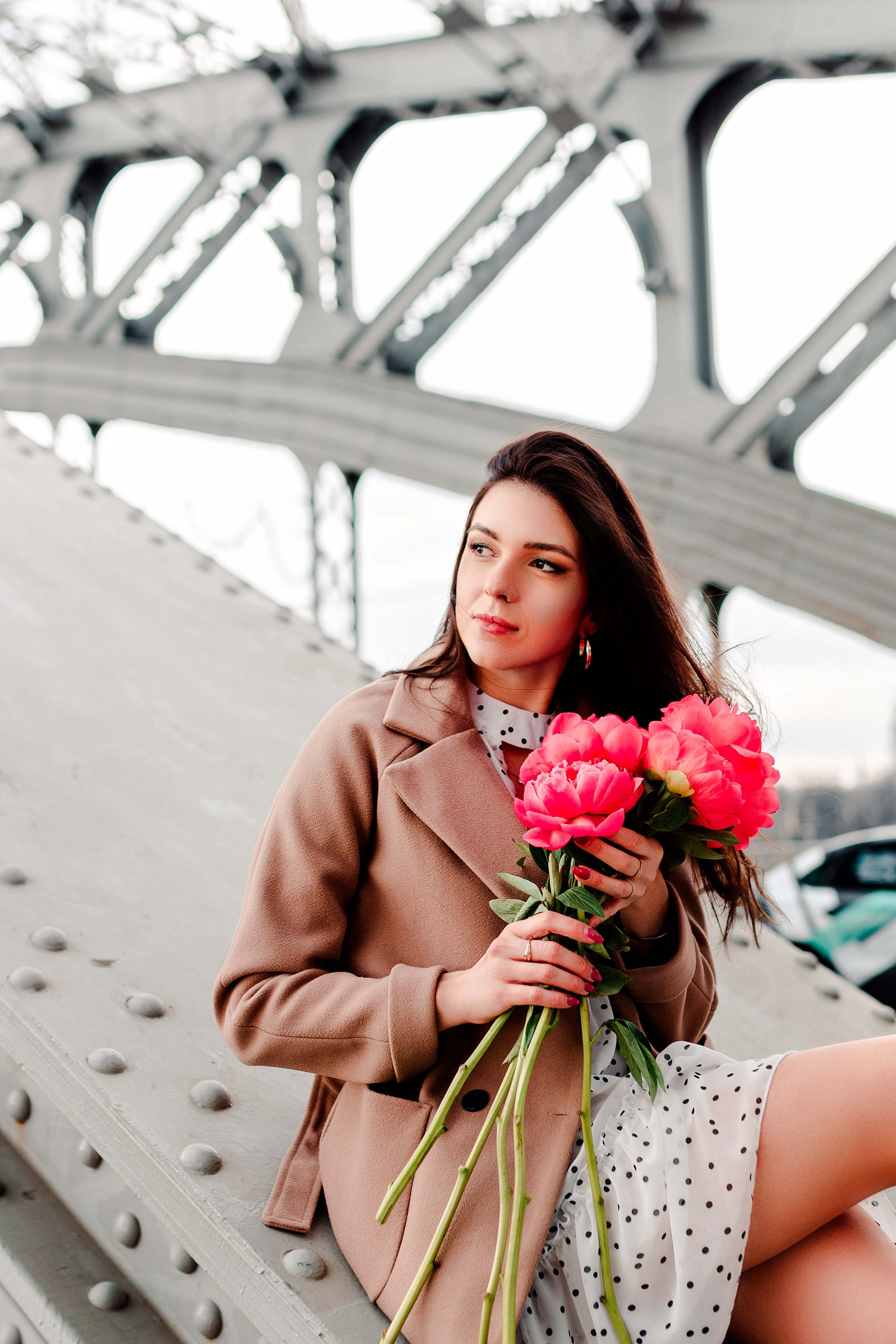 Съемка на Большеохтинском мосту. Семейный и индивидуальный фотограф в Санкт-Петербурге Маргарита Щипкова