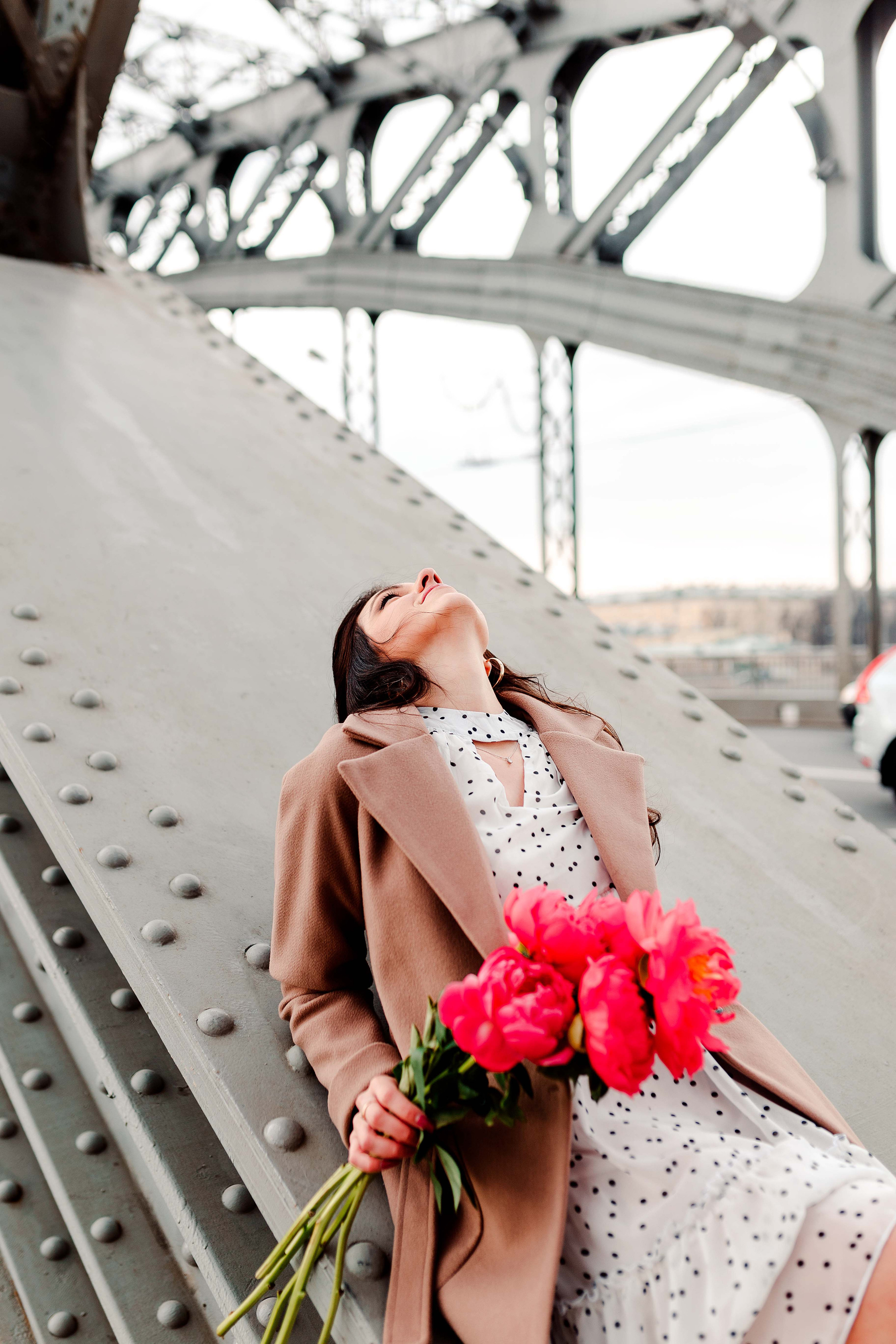 Съемка на Большеохтинском мосту. Семейный и индивидуальный фотограф в Санкт-Петербурге Маргарита Щипкова