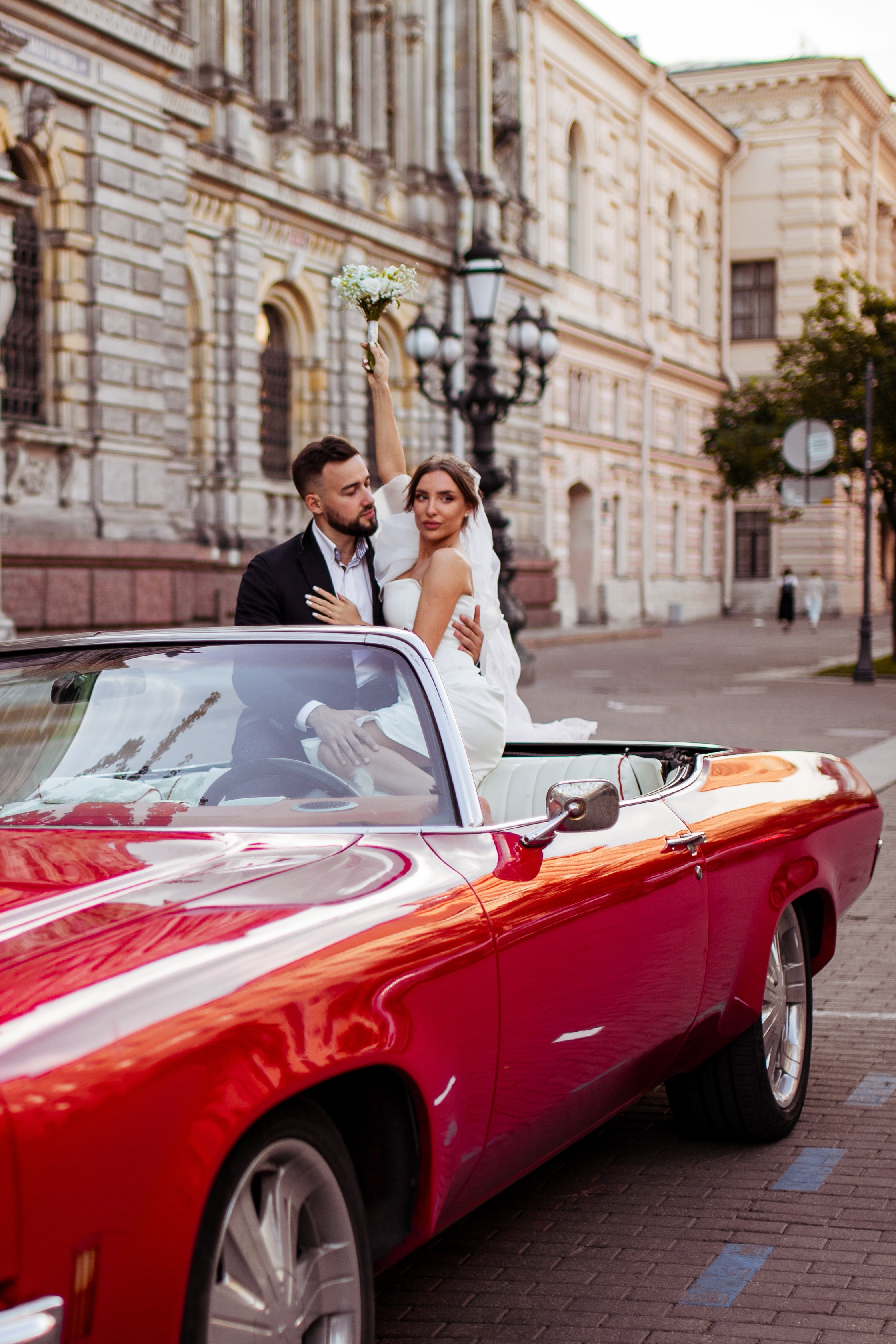 Красный кабриолет. Фотограф в Санкт-Петербурге Арбатская Наталья