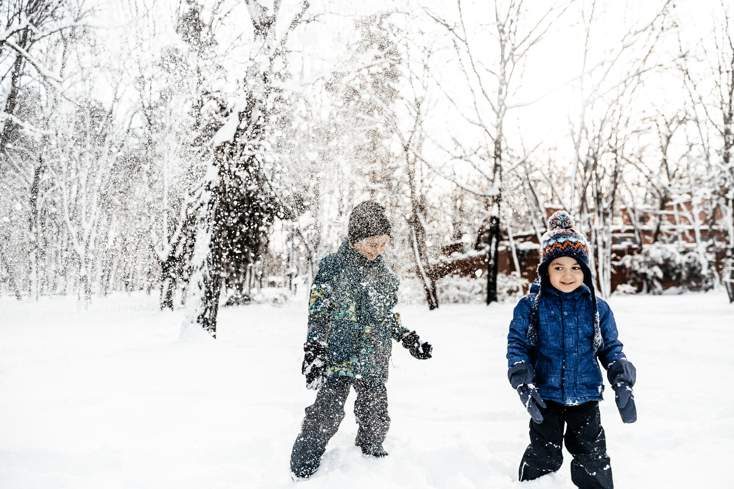 Идем лепить снеговика. Свадебный и семейный фотограф Харольцева Наталья
