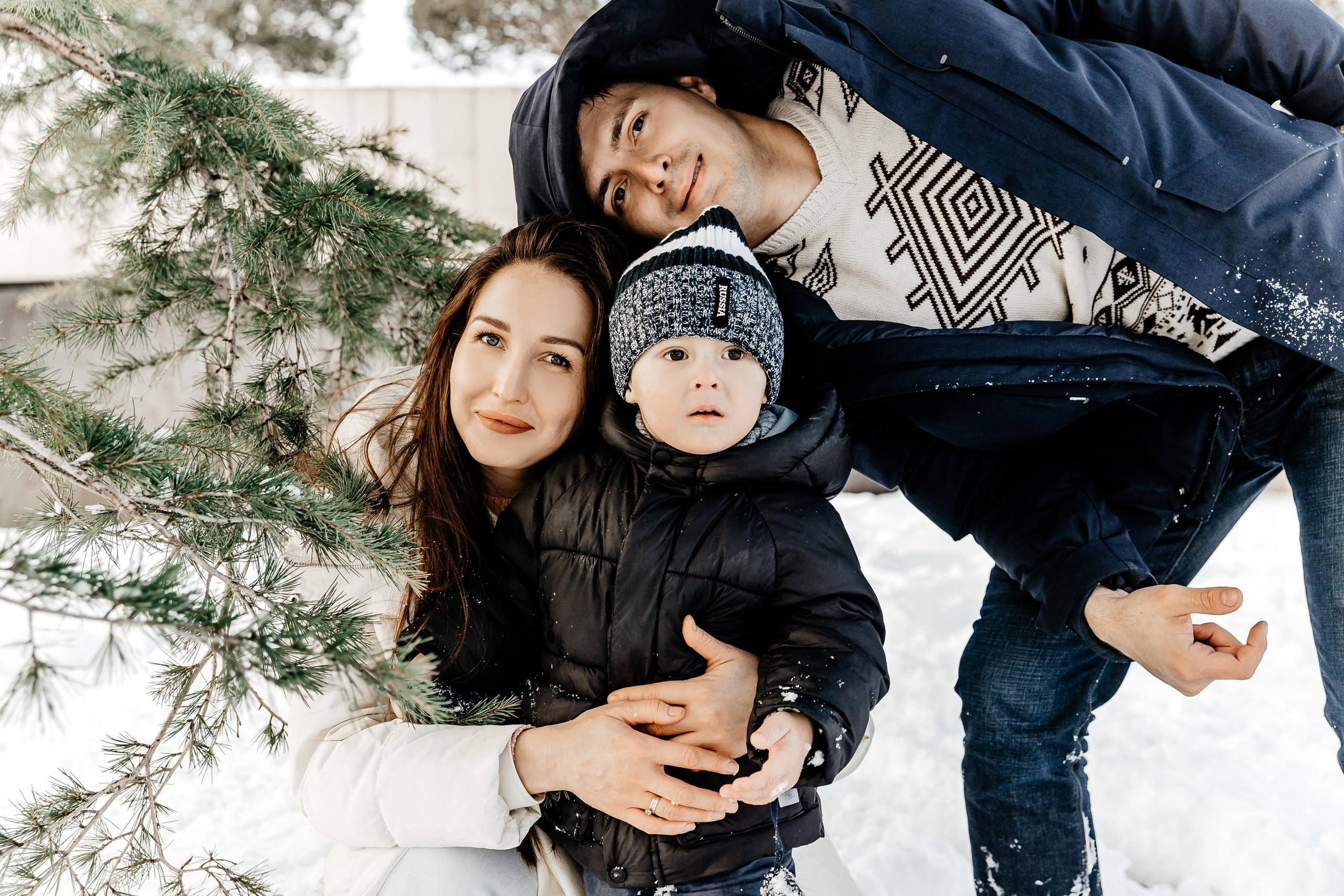 Снег кружится, летает. Свадебный и семейный фотограф Харольцева Наталья