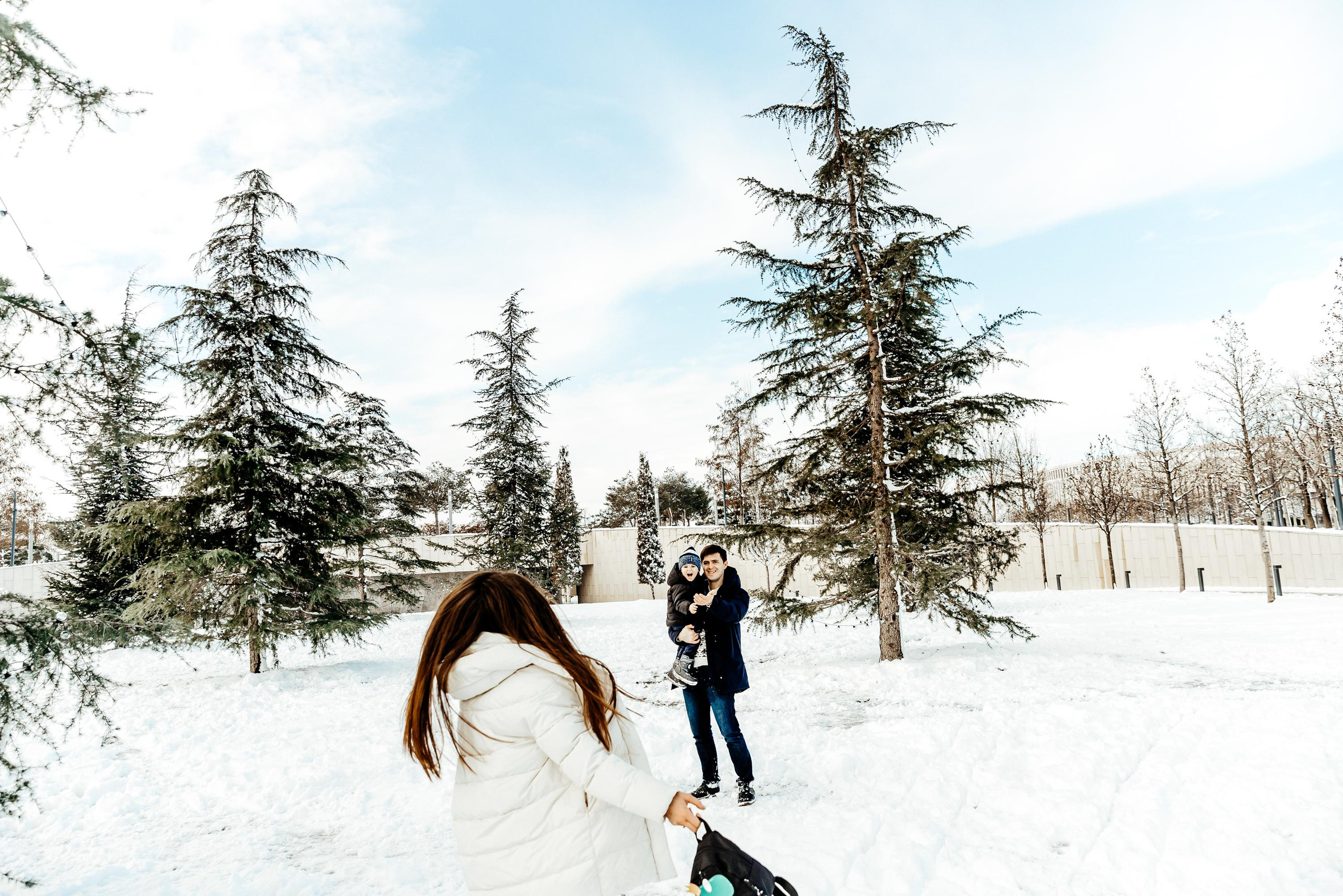 Снег кружится, летает. Свадебный и семейный фотограф Харольцева Наталья