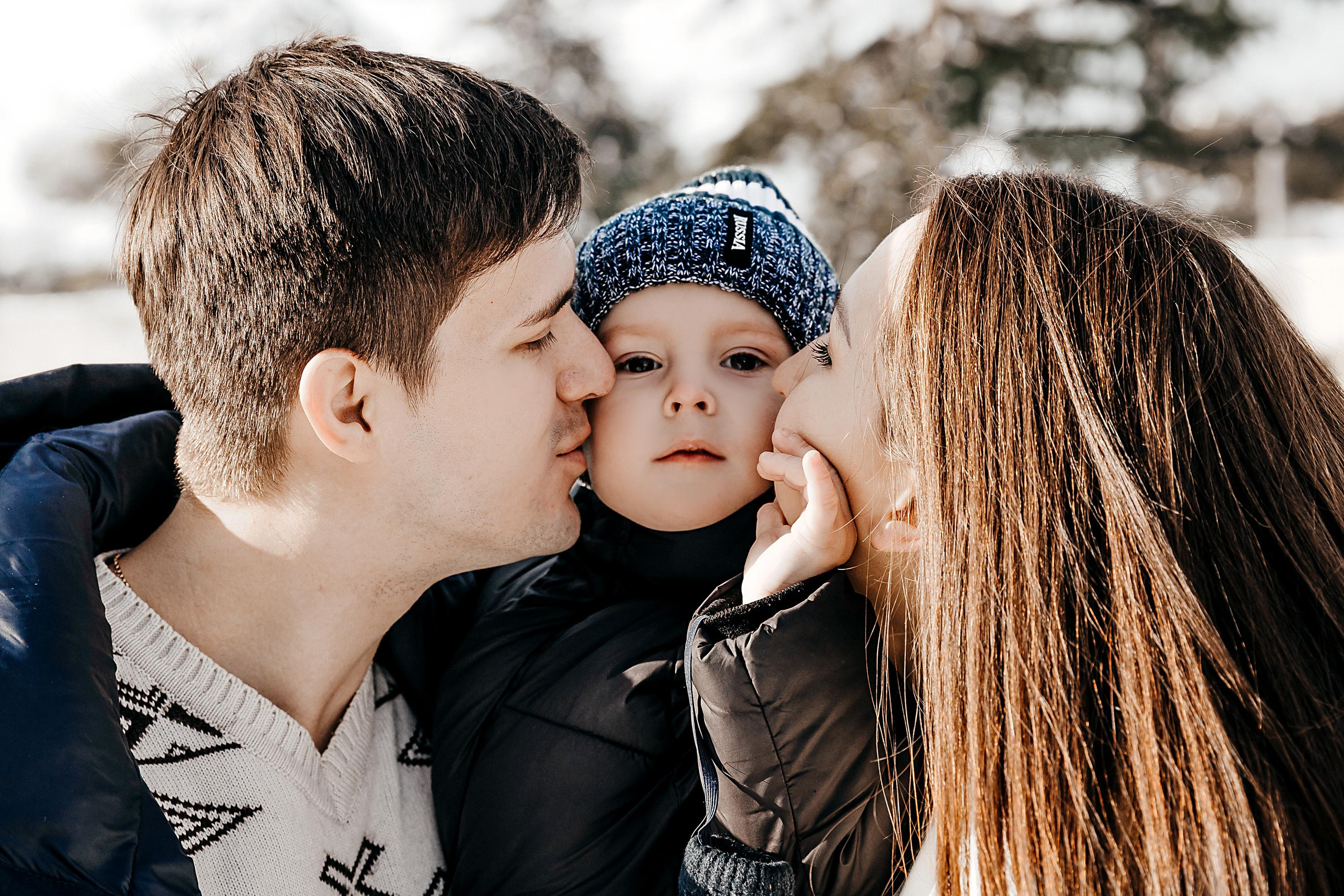 Снег кружится, летает. Свадебный и семейный фотограф Харольцева Наталья