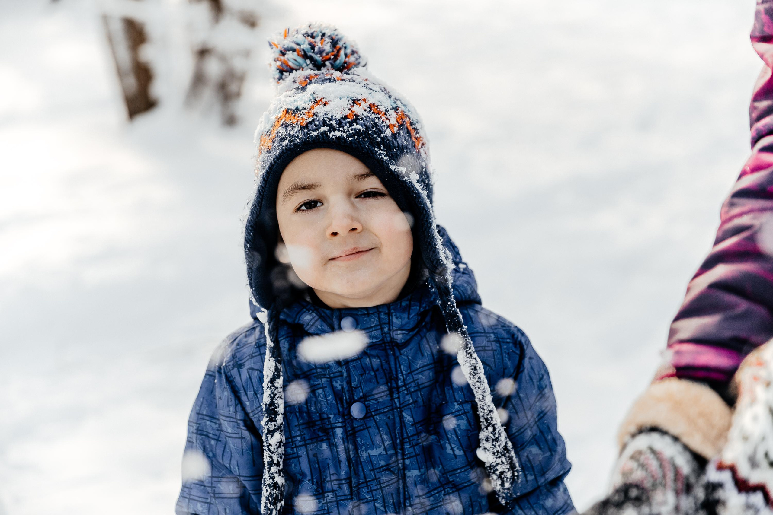 Идем лепить снеговика. Свадебный и семейный фотограф Харольцева Наталья