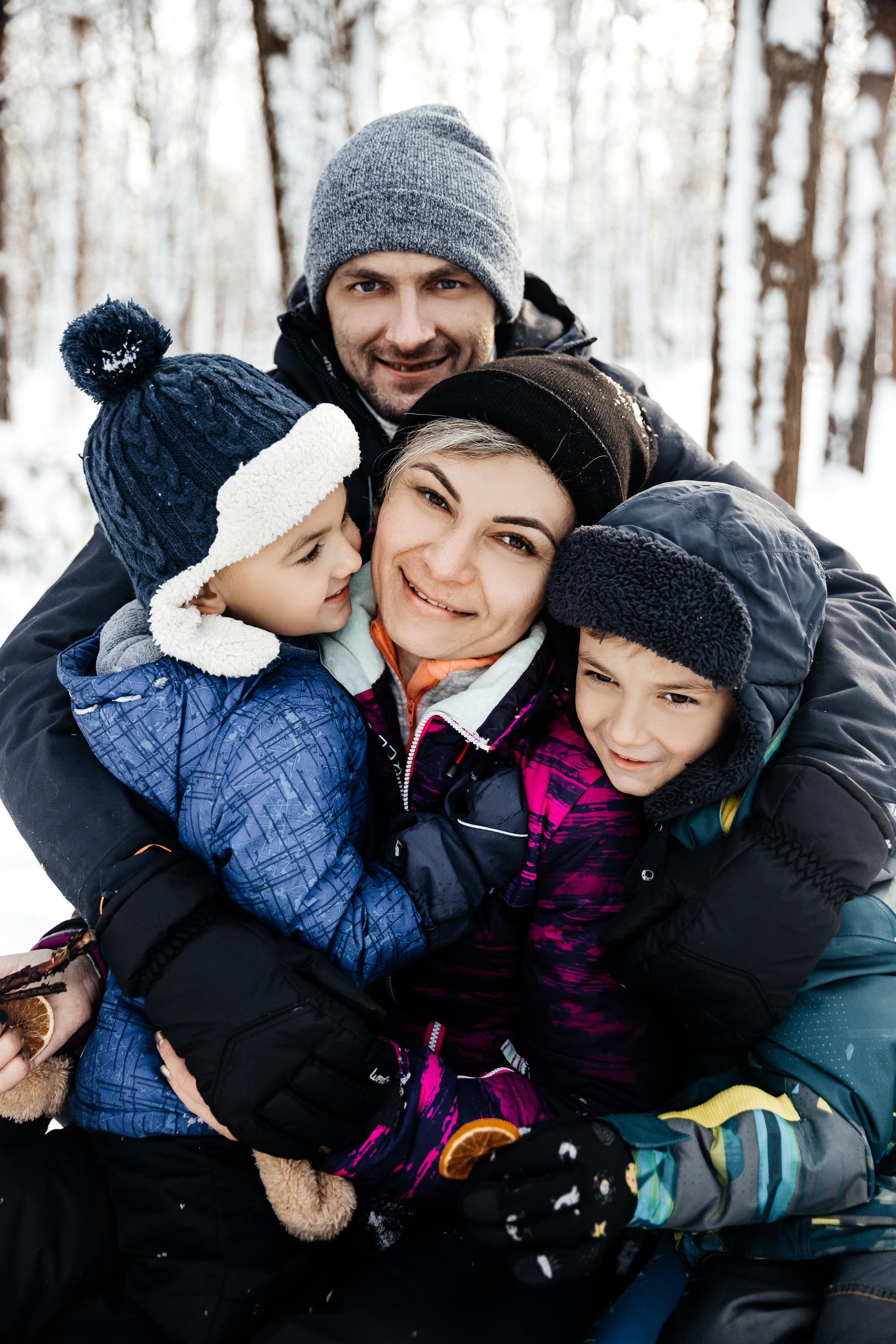 Идем лепить снеговика. Свадебный и семейный фотограф Харольцева Наталья
