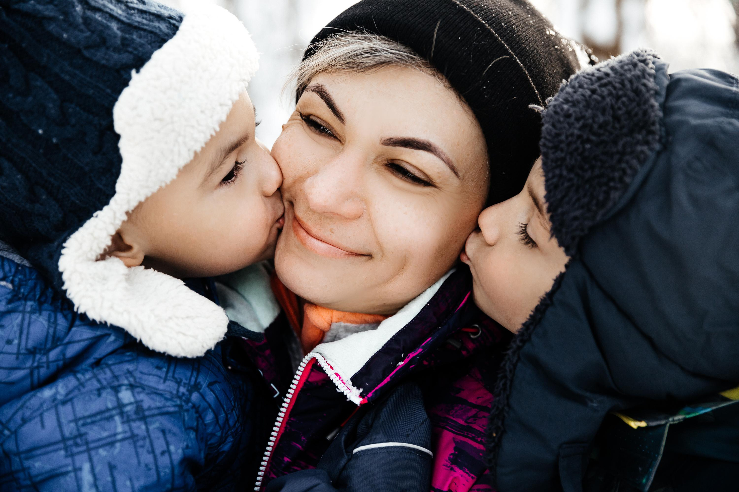 Идем лепить снеговика. Свадебный и семейный фотограф Харольцева Наталья