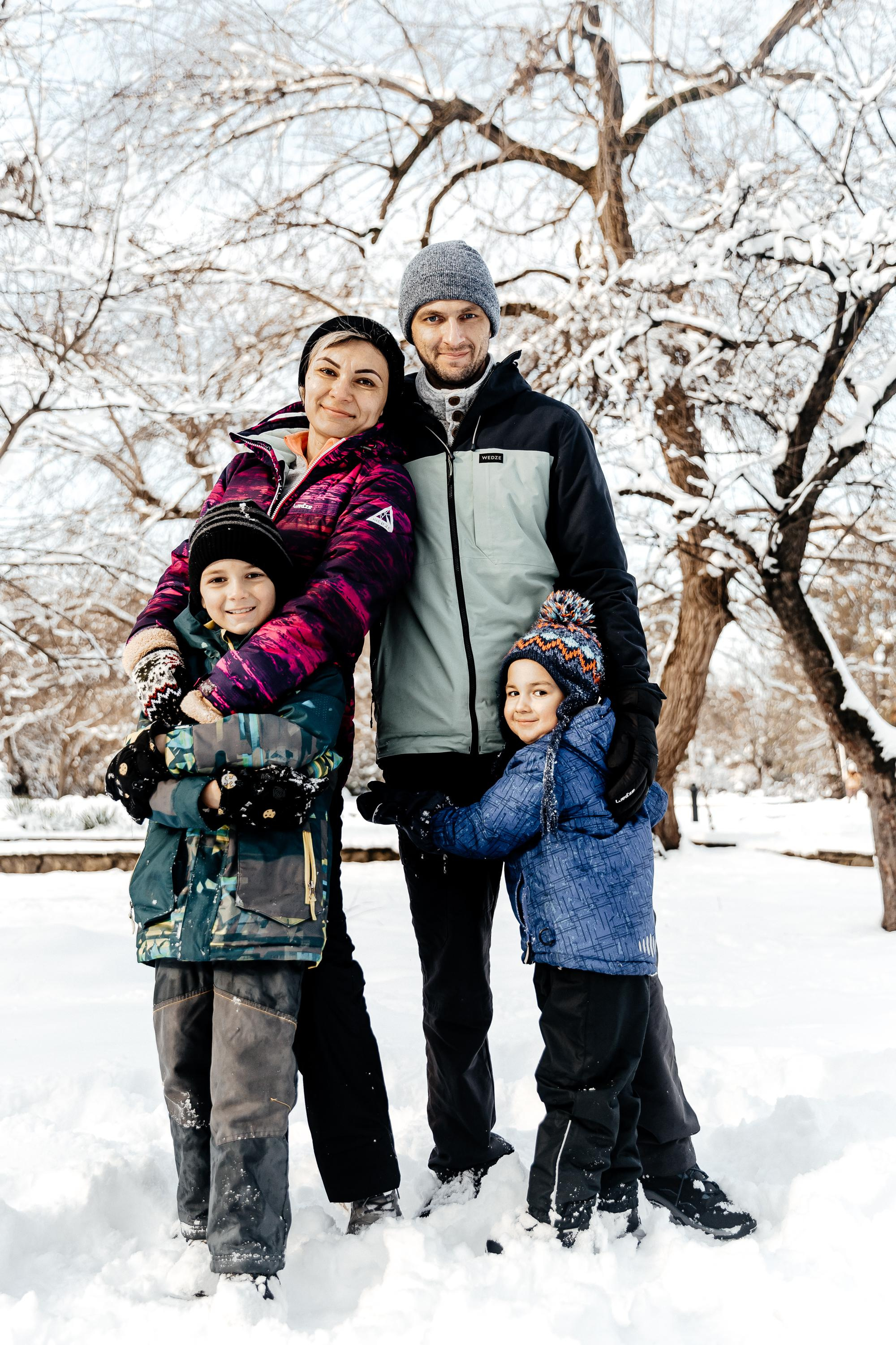 Идем лепить снеговика. Свадебный и семейный фотограф Харольцева Наталья
