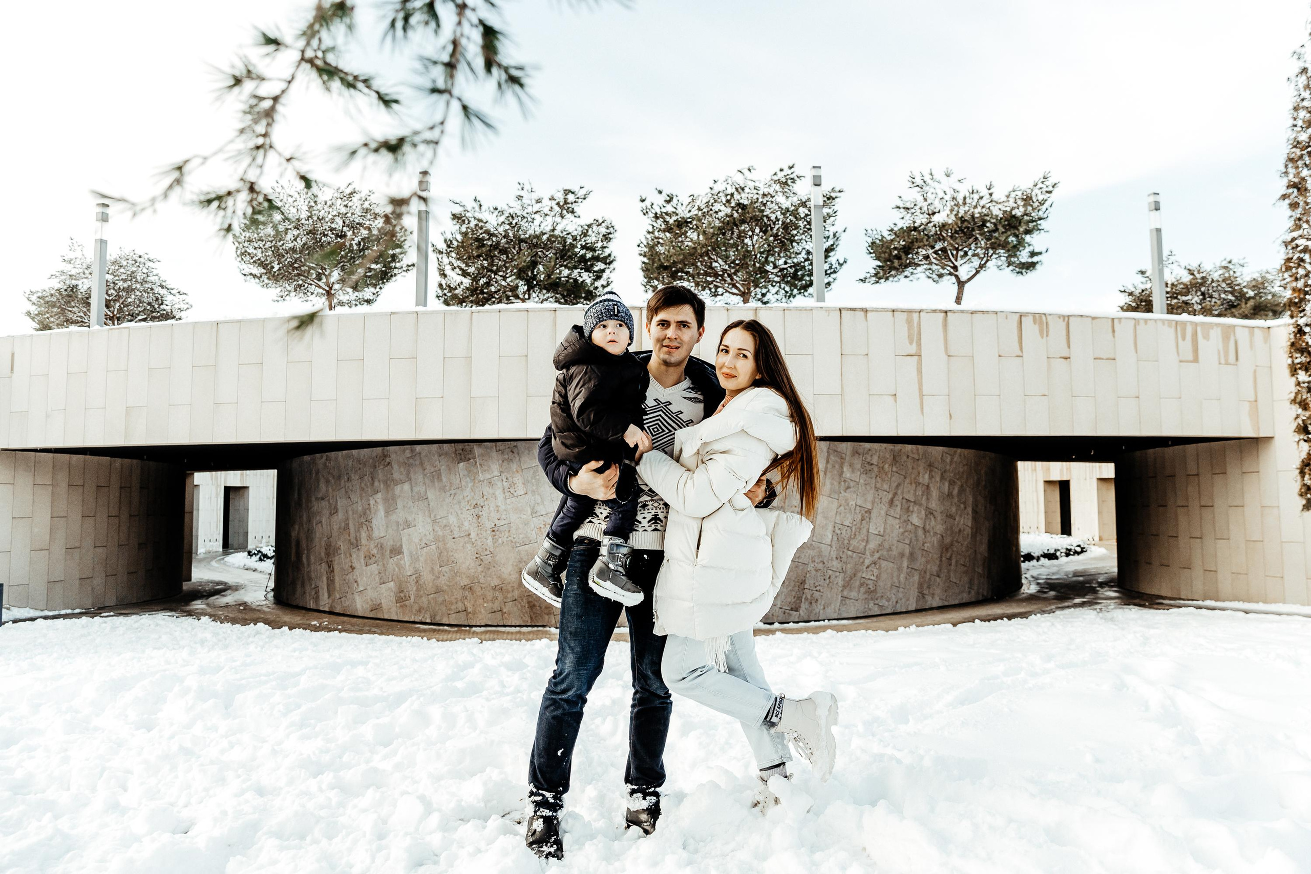 Снег кружится, летает. Свадебный и семейный фотограф Харольцева Наталья