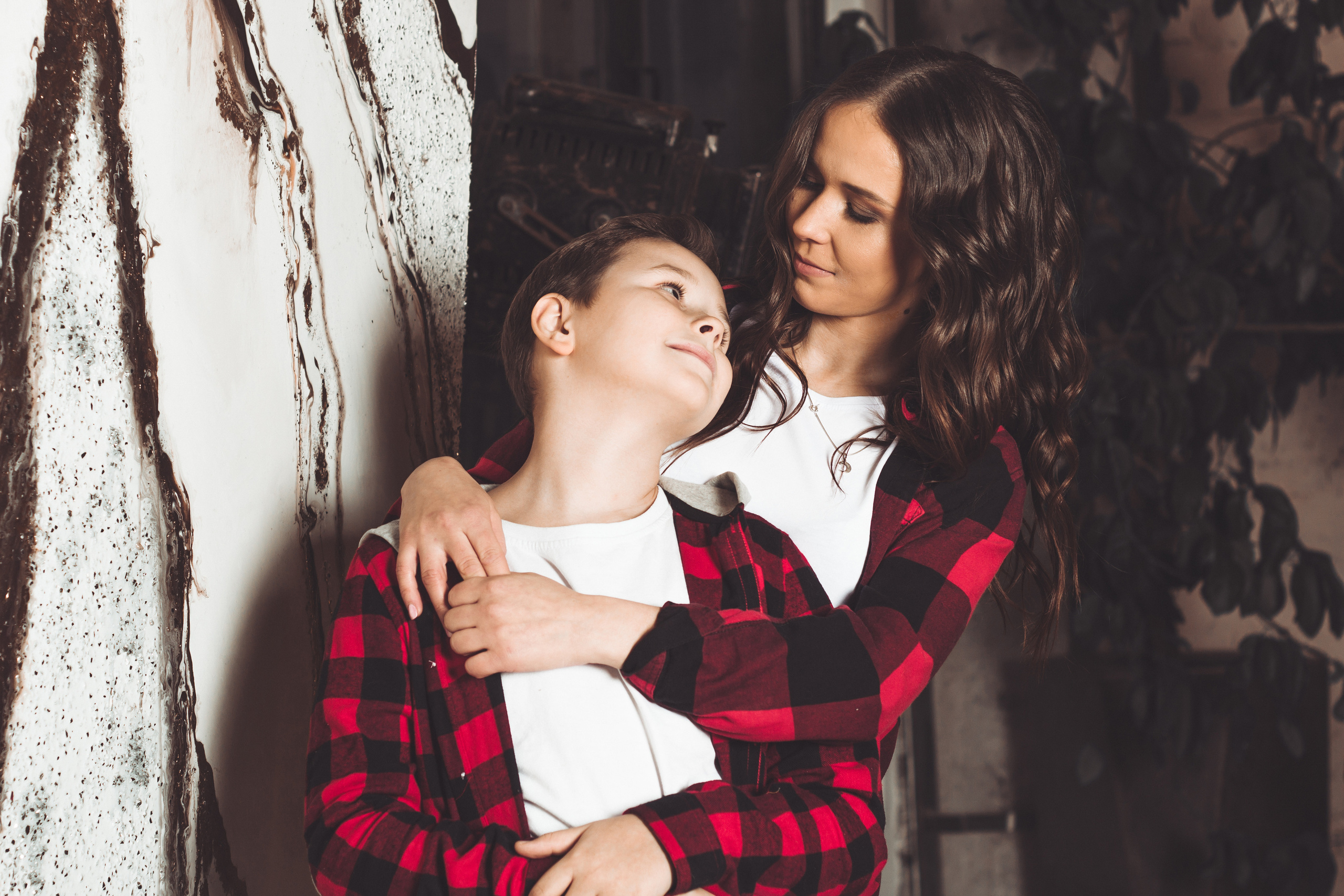 Эля с сыном. Фотографии на грани чувств. Екатеринбург