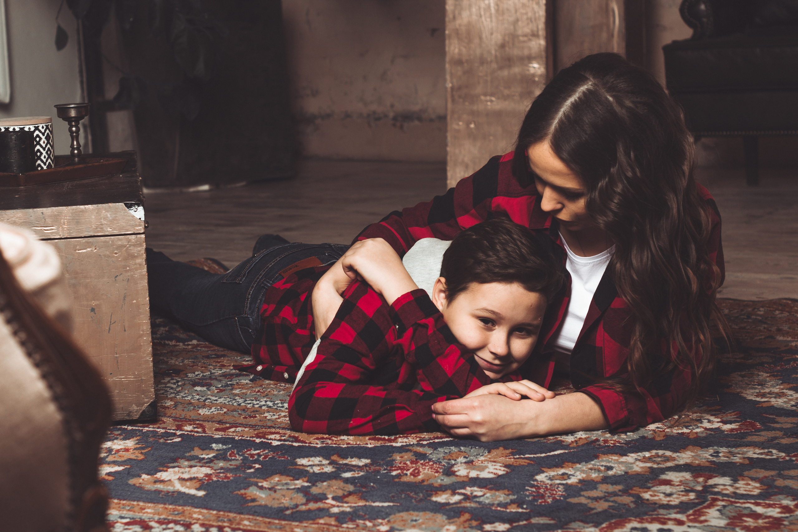 Эля с сыном. Фотографии на грани чувств. Екатеринбург