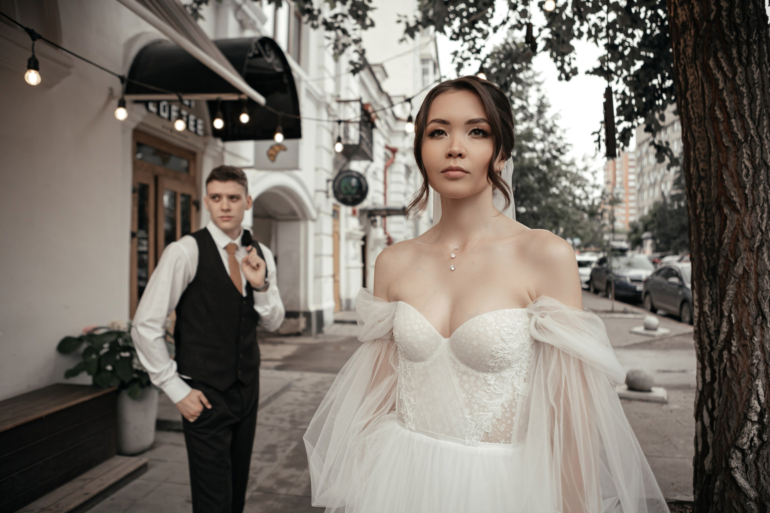 Свадебная фотосессия для Ангелины и Антона. Свадебный и семейный фотограф В Красноярске Андрей Юсенков