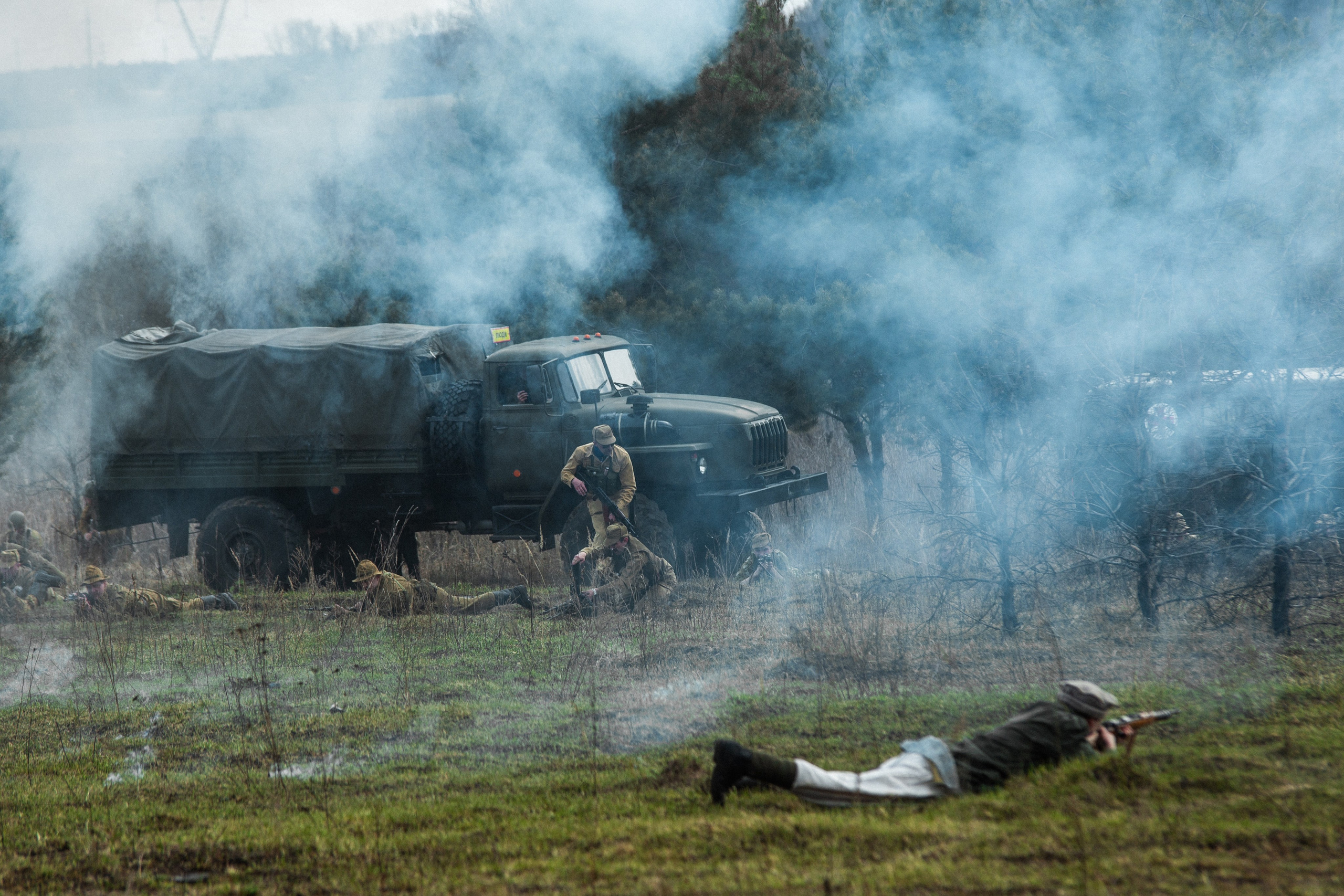 РЕКОНСТРУКЦИЯ БОЯ — АФГАН. Профессиональный фотограф в Мценске и Орловской области