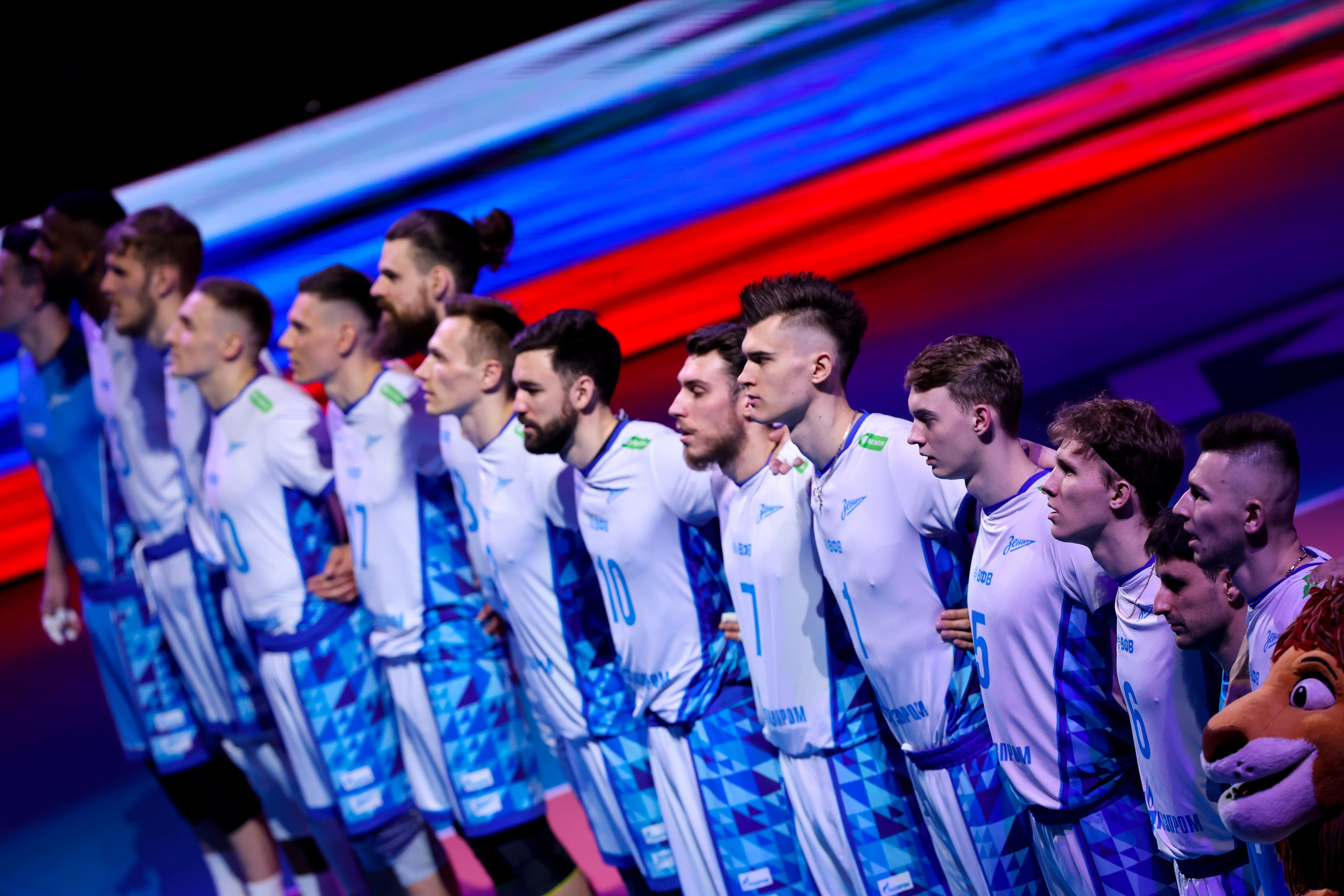 ВК Зенит — ВК Белогорье 08.04.2025. Спортивный и репортажный фотограф Антон Тереханов