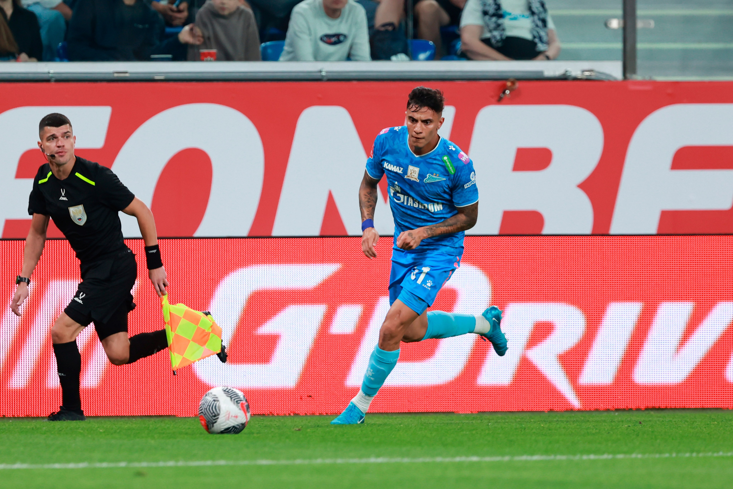 Зенит-Рубин Кубок России по футболу 2024/25 17.09.2024. Спортивный и репортажный фотограф Антон Тереханов