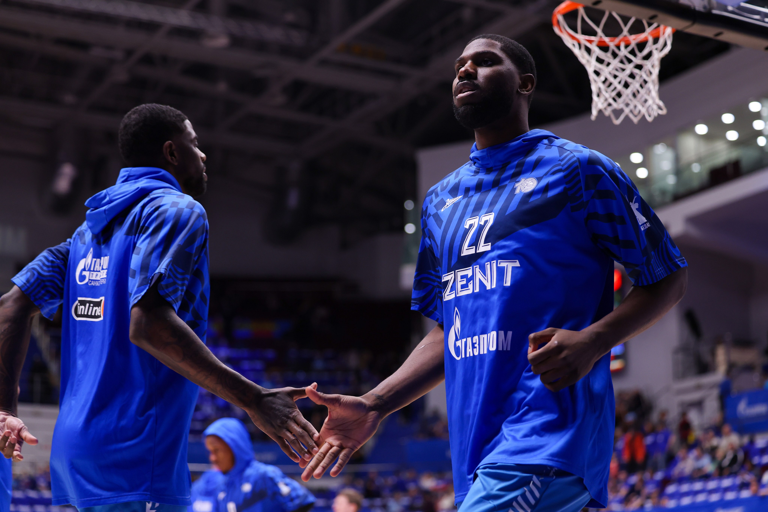 БК «Зенит» — БК «ЦСКА» финал ЕЛ ВТБ 1 игра 27.05.2025. Спортивный и репортажный фотограф Антон Тереханов