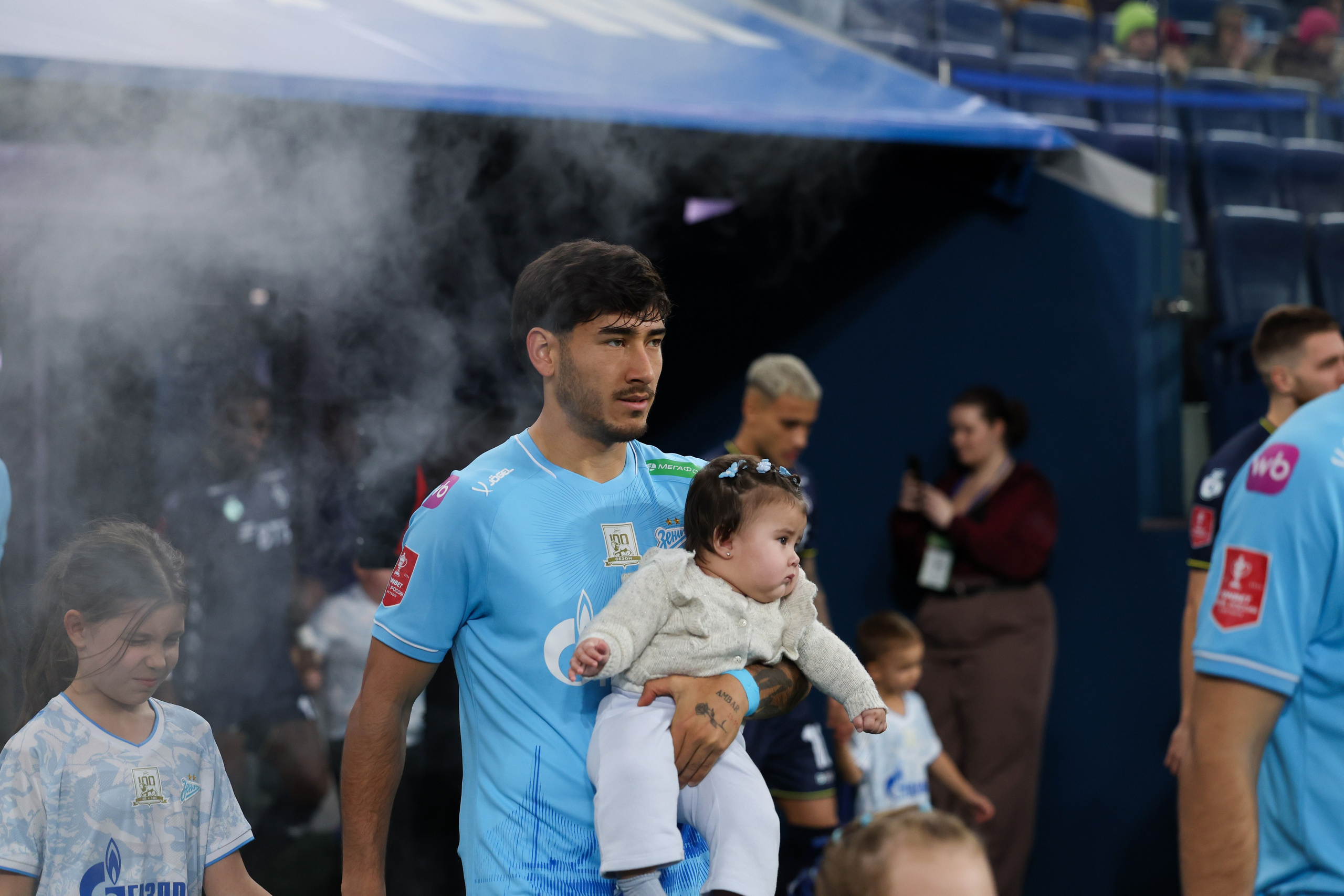 ФК «Зенит — ФК «Динамо» Москва 05.11.2025. Спортивный и репортажный фотограф Антон Тереханов