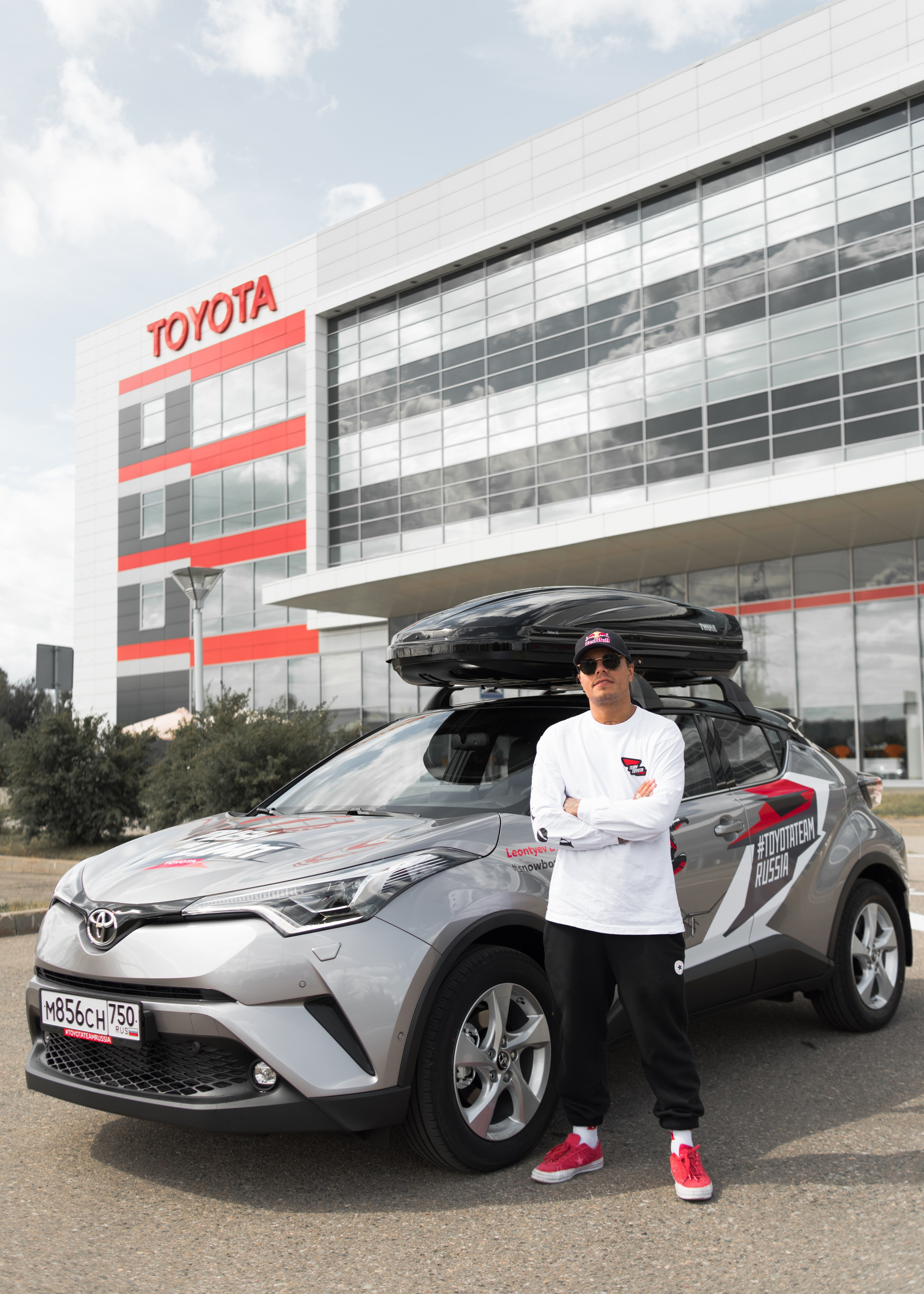 Атлеты Toyota Team Russia. DeLorein