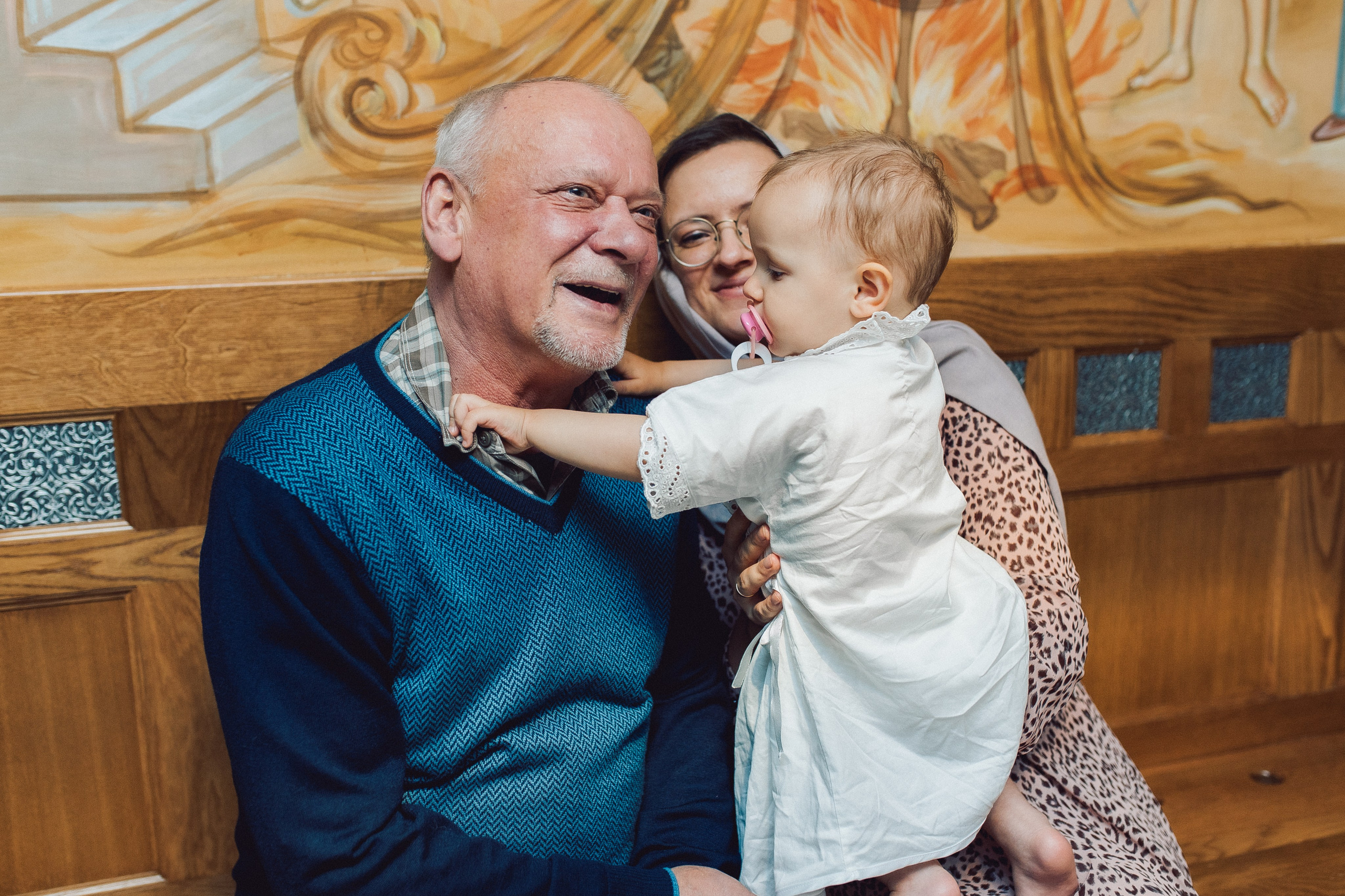 Крещение в Троицком соборе