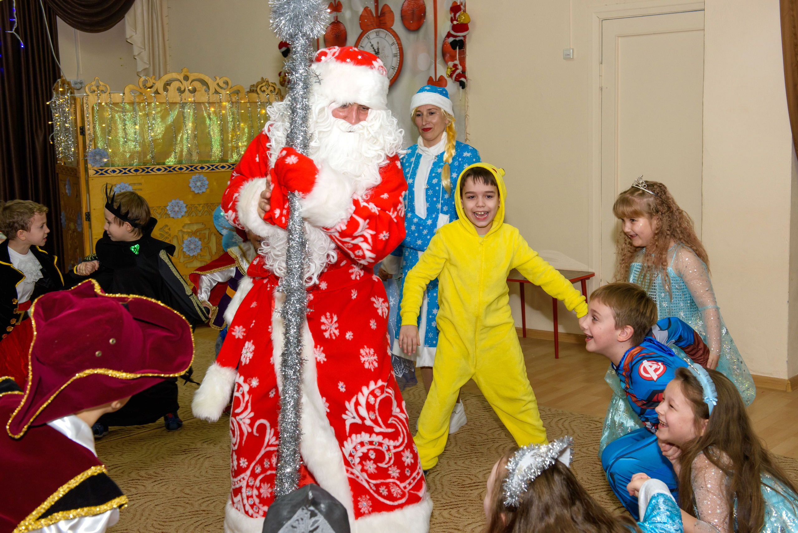 Новогодний утренник в детском саду. Семейный и детский фотограф в г. Геленджике Ольга Бурдюк