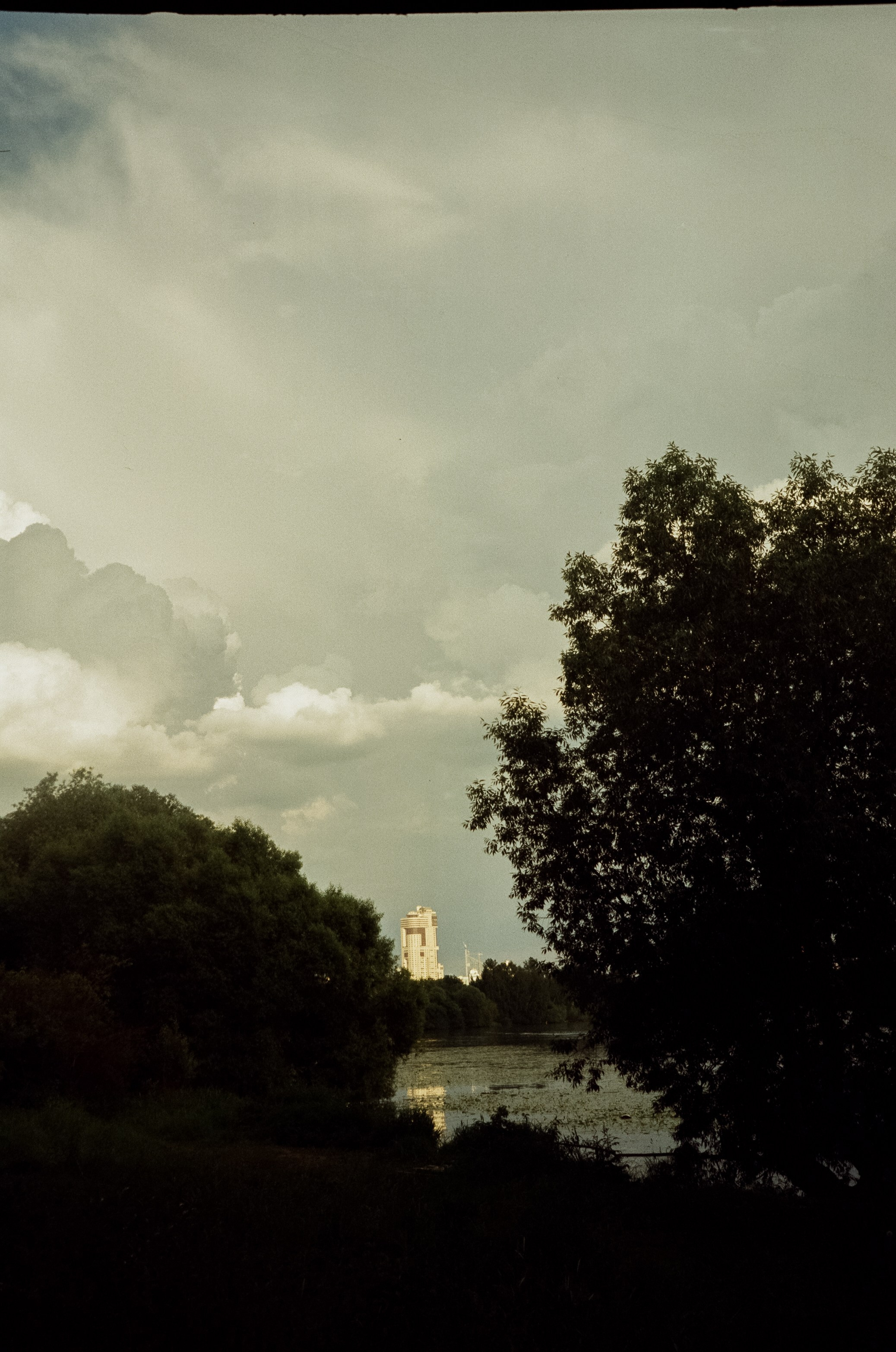 Agfa Optima Sensor 1035 / SFL 250D / тестовая пленка Строгино у речки