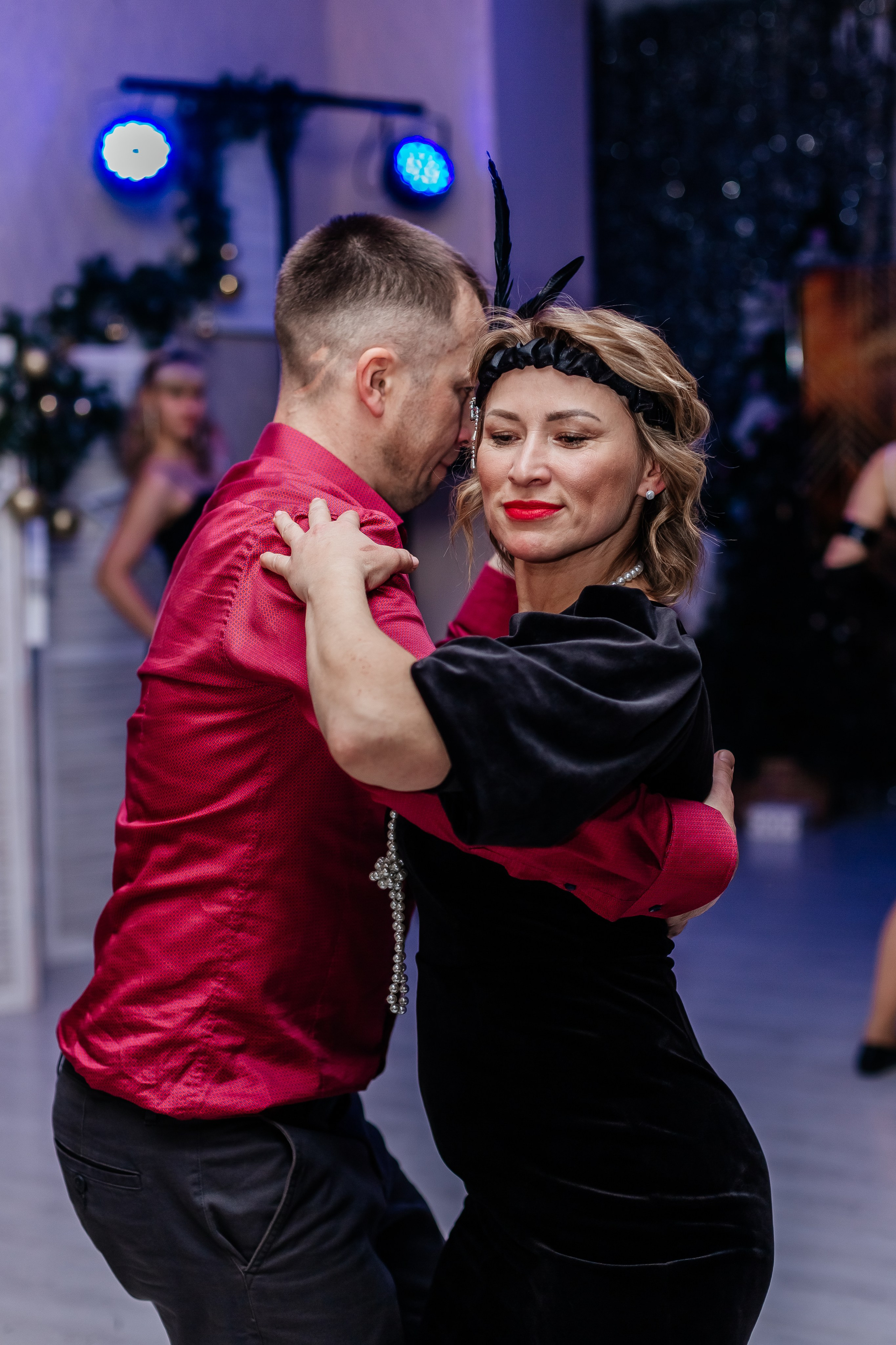 Новогодняя танцевальная хастл-вечеринка в стиле Гетсби. Фотограф Краснодар Марго Хелбен