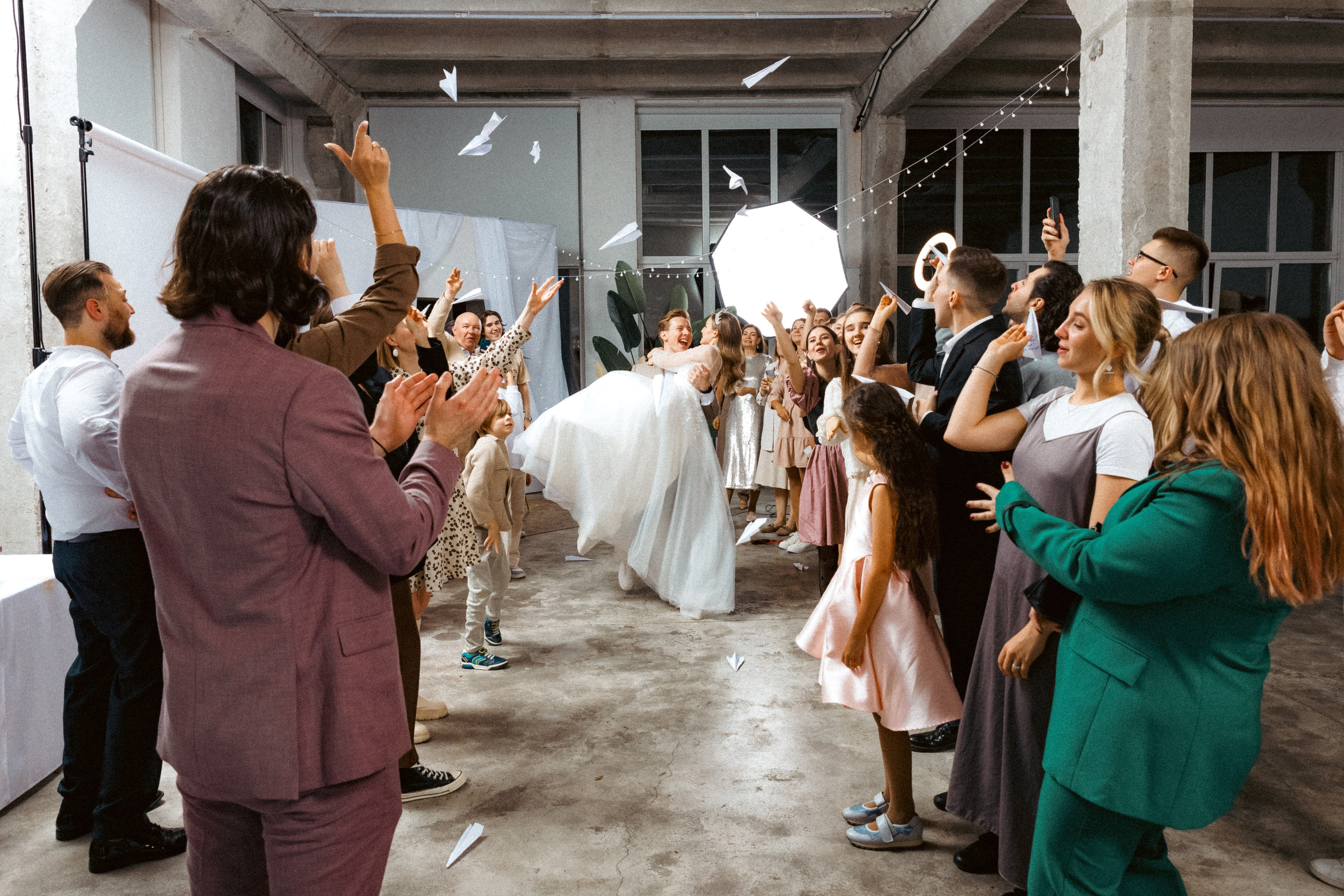 Ангельская свадьба. Свадебный фотограф Москва