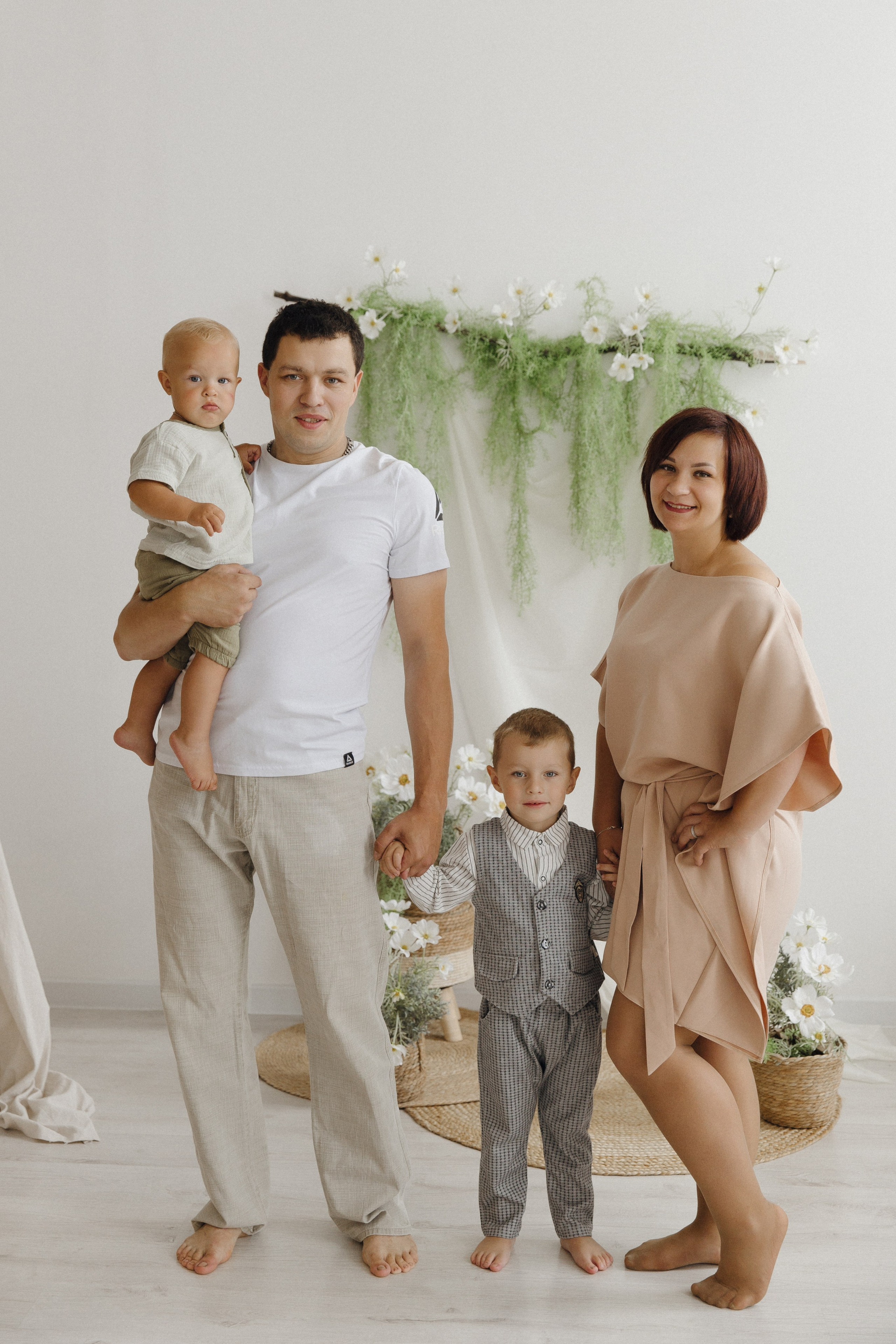 Мама и три любимых мужчины. Свадебный фотограф Фадеева Алёна