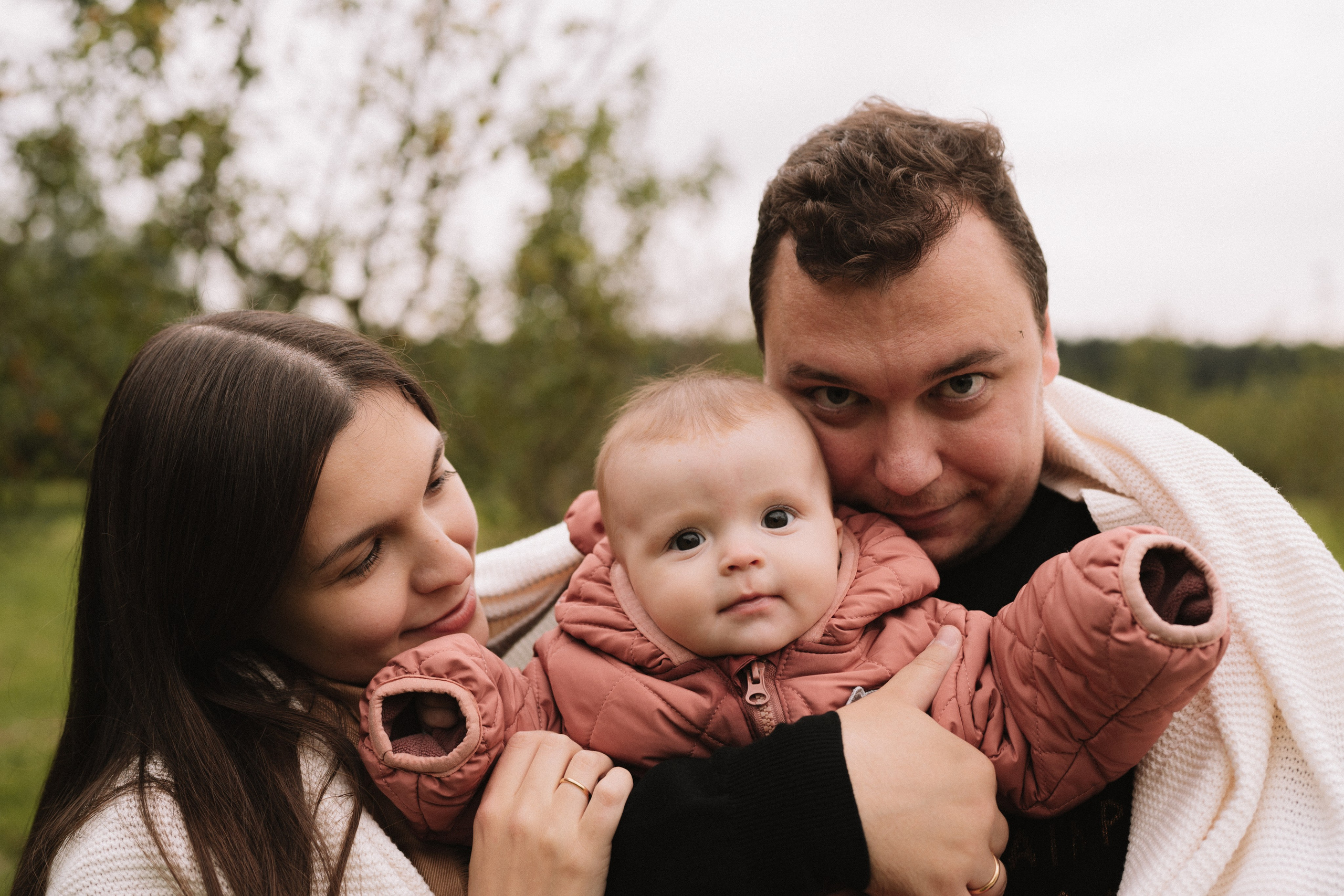 Гоша, Марина, Анюта. Семейный фотограф Валерия Фабричникова, Москва