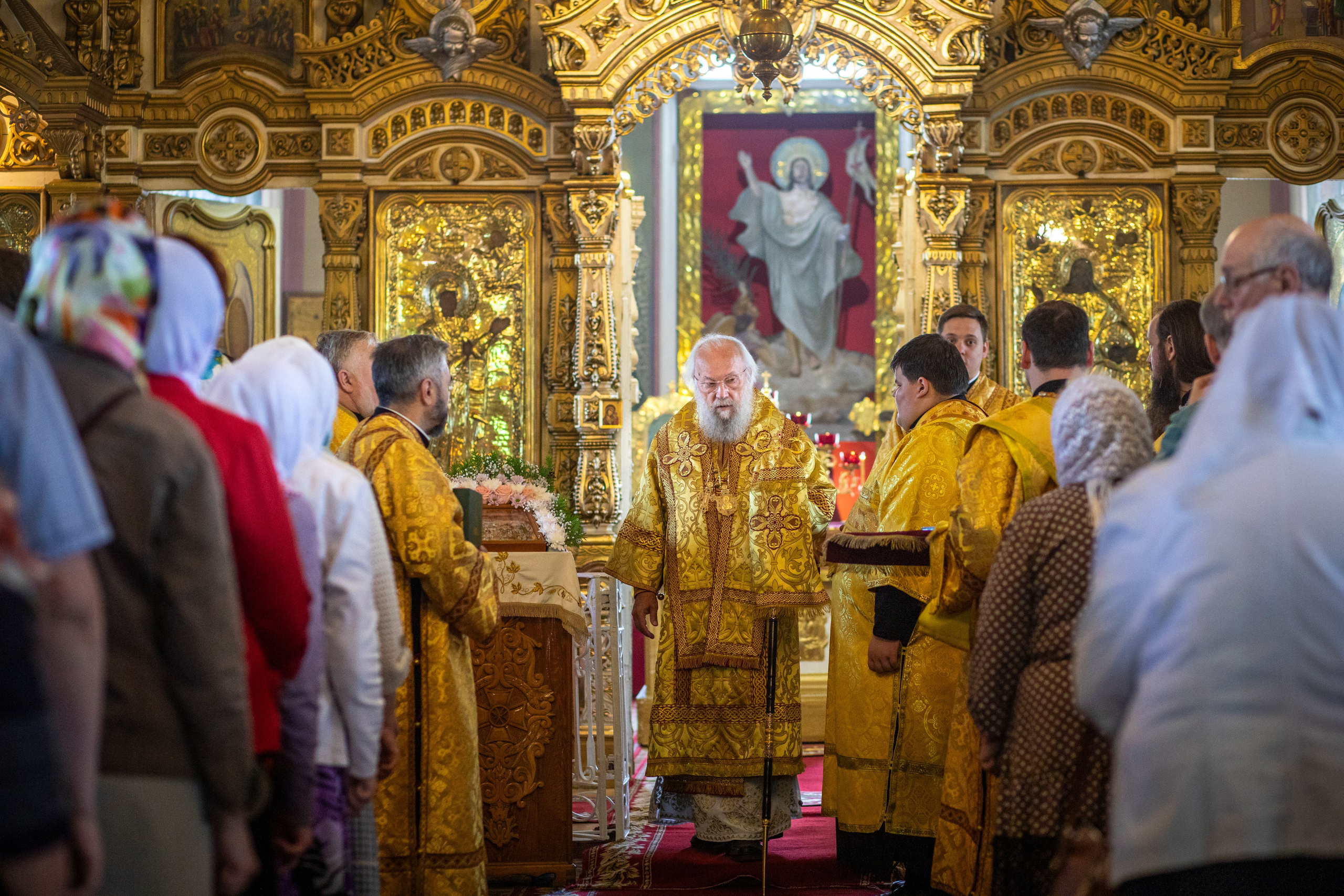 Служба епископа Александровского и Юрьев-Польского Иннокентия. Арт- фотограф Москва