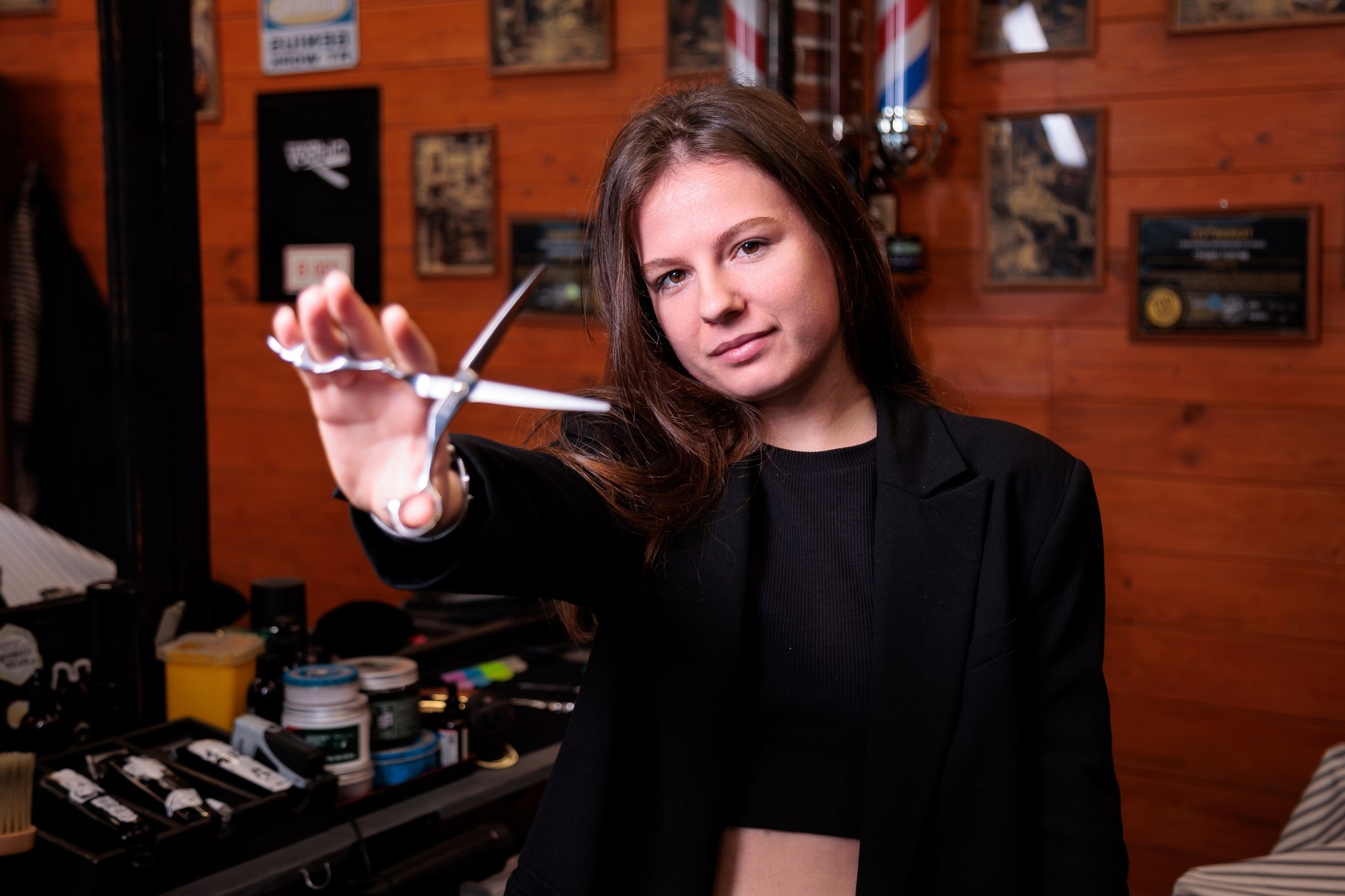 Барбершоп OldBoy. Фотограф Антон Клейнос, Владивосток