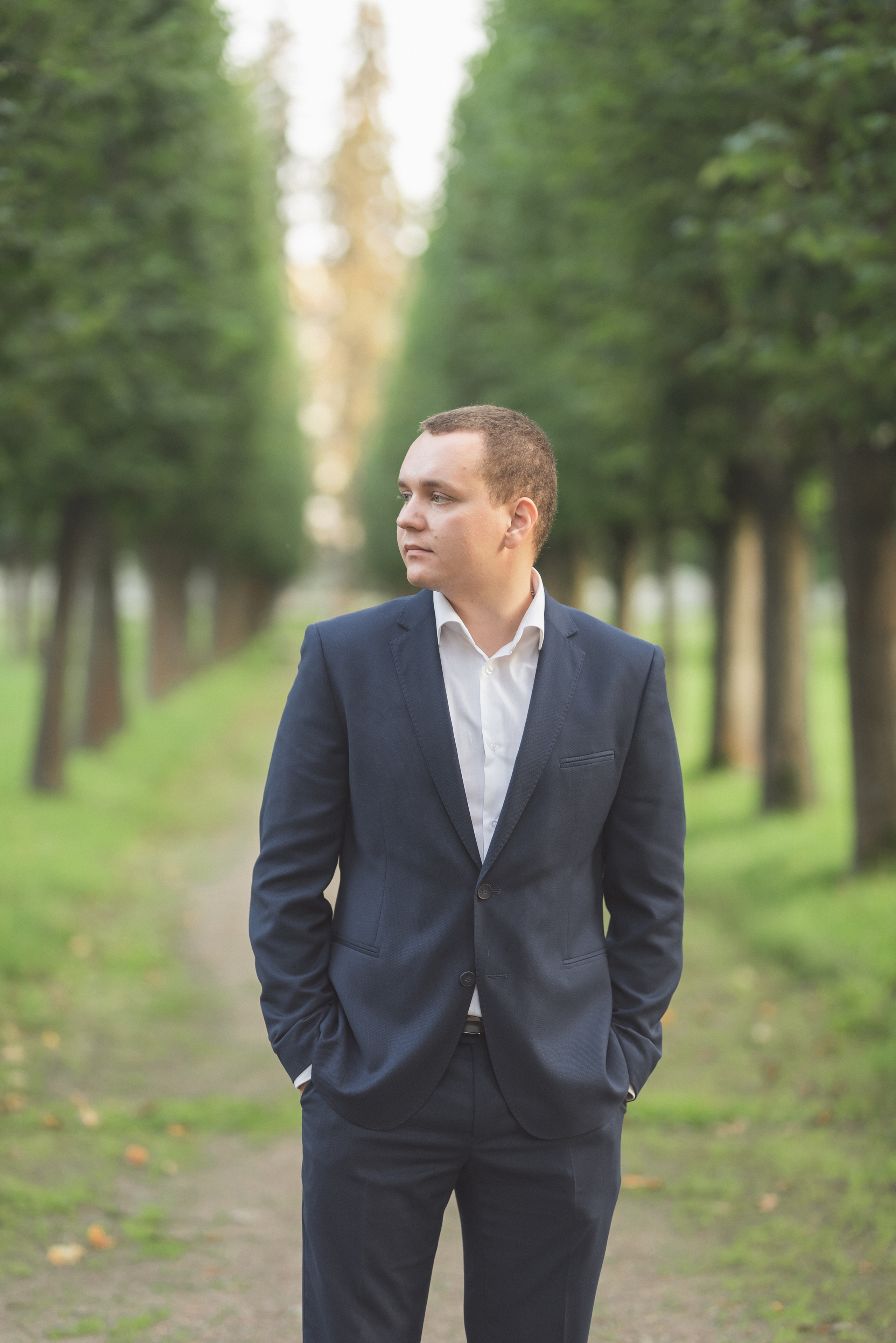 Свадебная фотосессия в усадьбе Архангельское. Портретный фотограф Москва Светлана Кашура