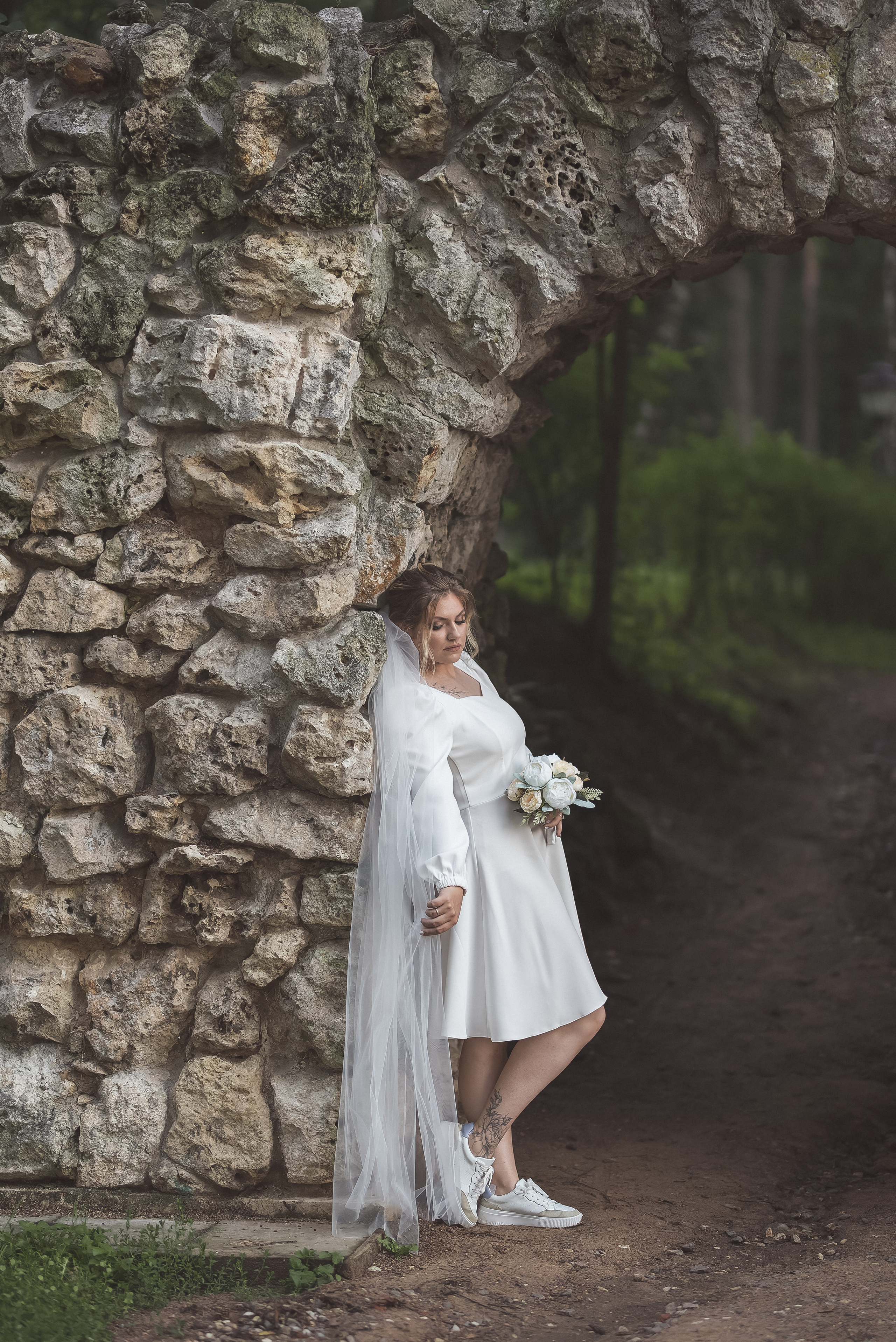 Свадебная фотосессия в усадьбе Архангельское. Портретный фотограф Москва Светлана Кашура