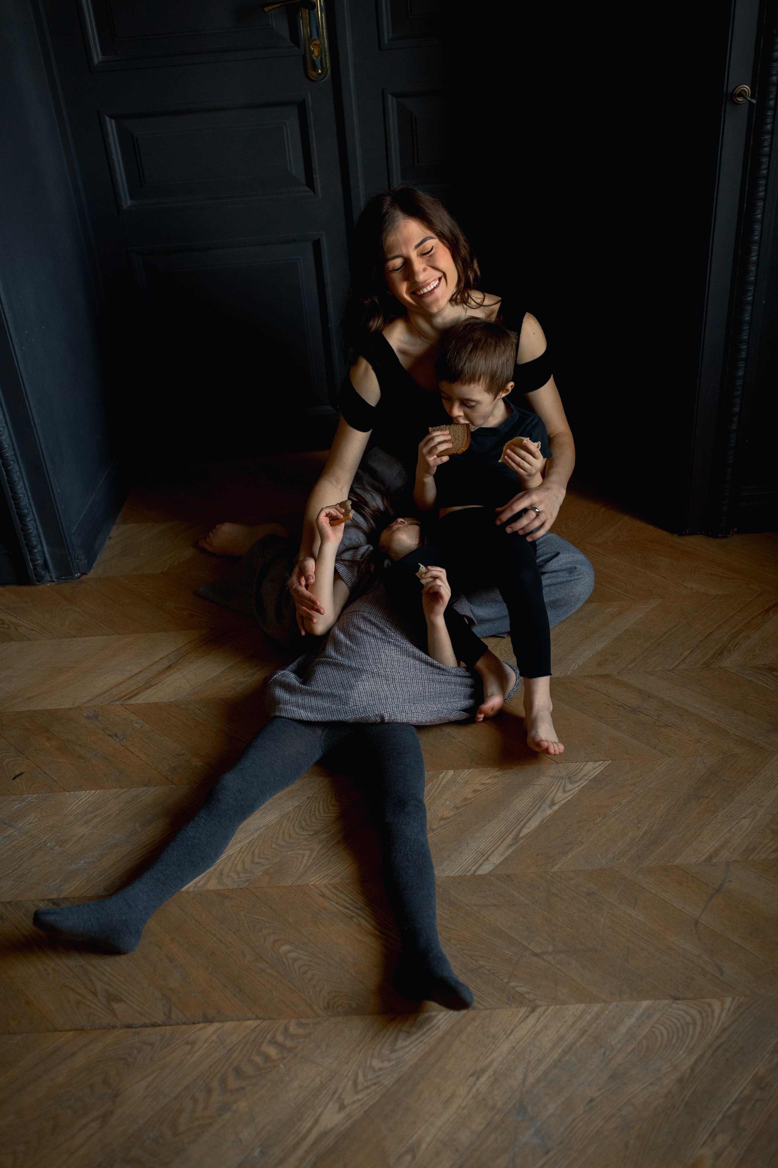 Алена, Настя и Никита. Семейный и портретный фотограф в Санкт-Петербурге Андрей Воробьев