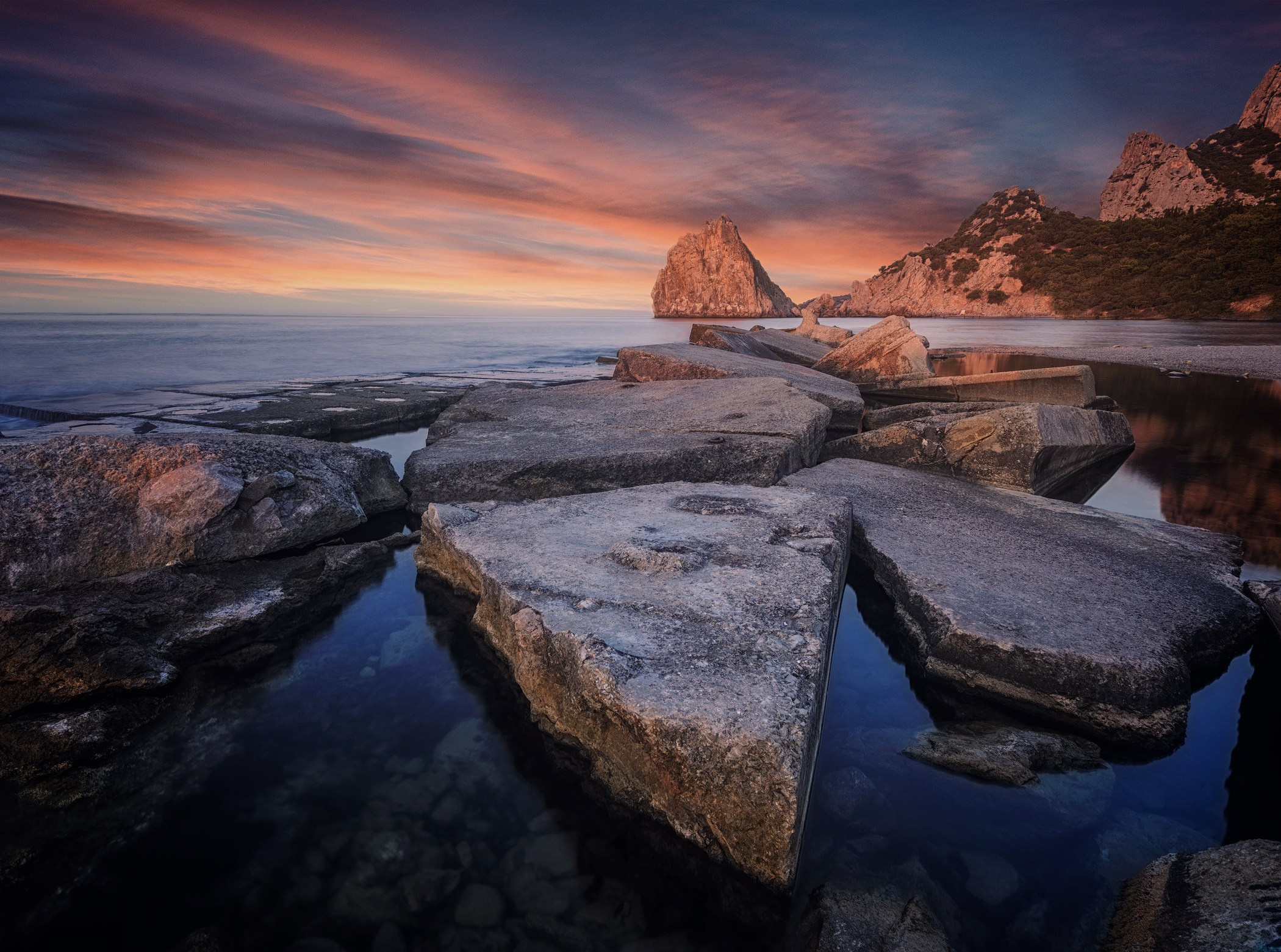 Volkovart.ru mountains and seas landscapes. Volkovart.online nature photography